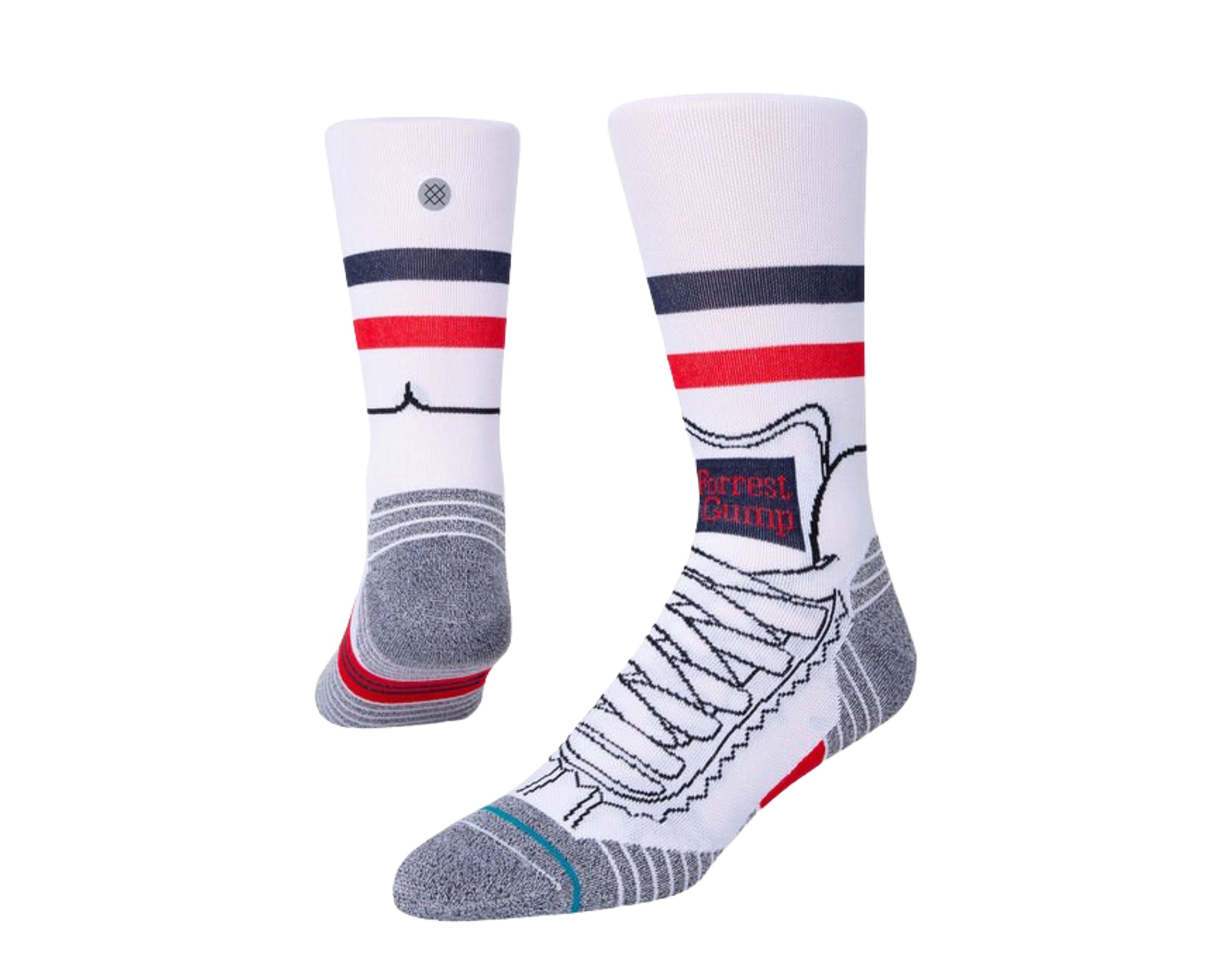 Stance x Forest Gump Feel 360 - Run Forrest Crew Socks