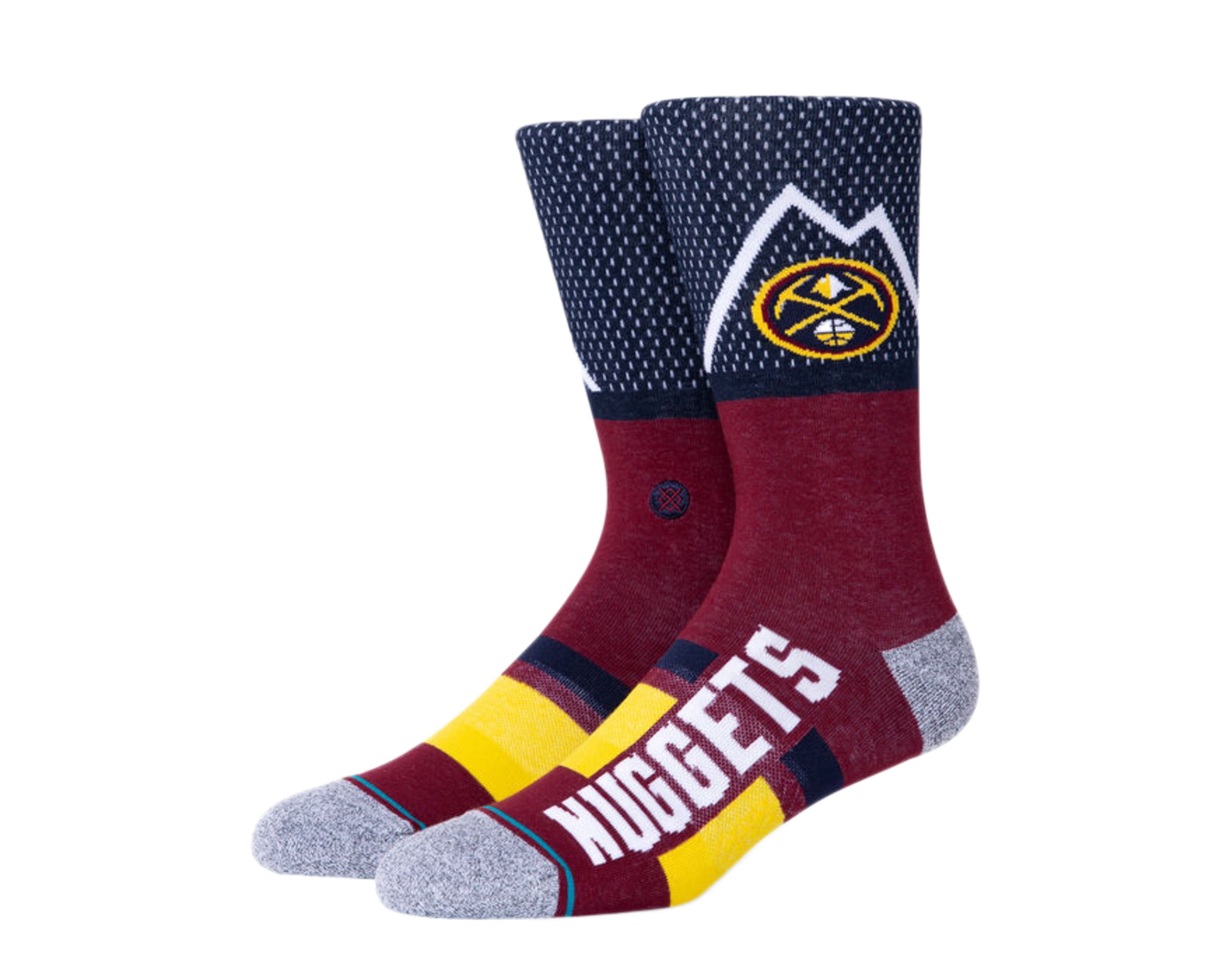 Stance Casual NBA Nuggets Shortcut 2 Crew Socks