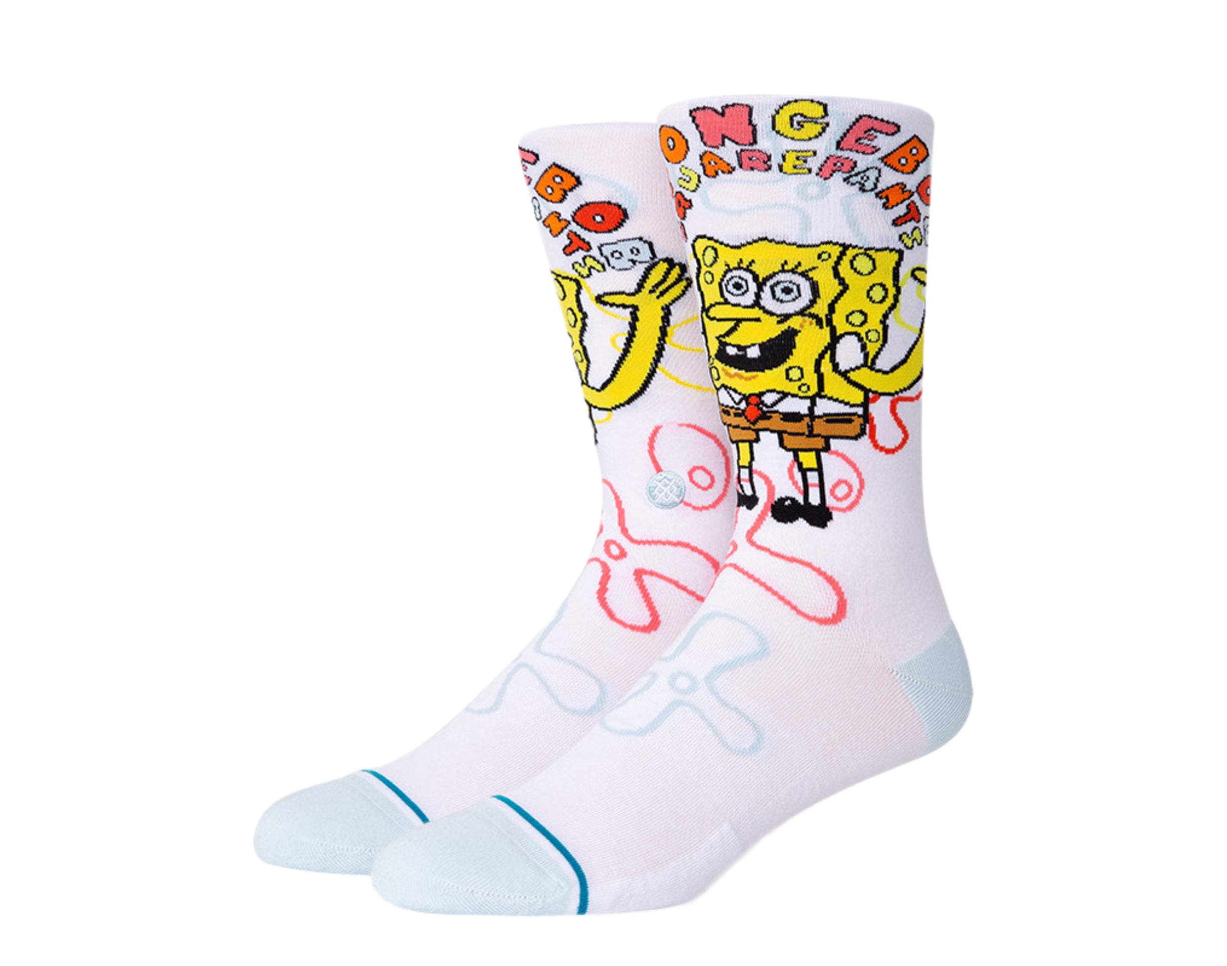 Stance x Sponge Bob Imagination Bob Crew Socks