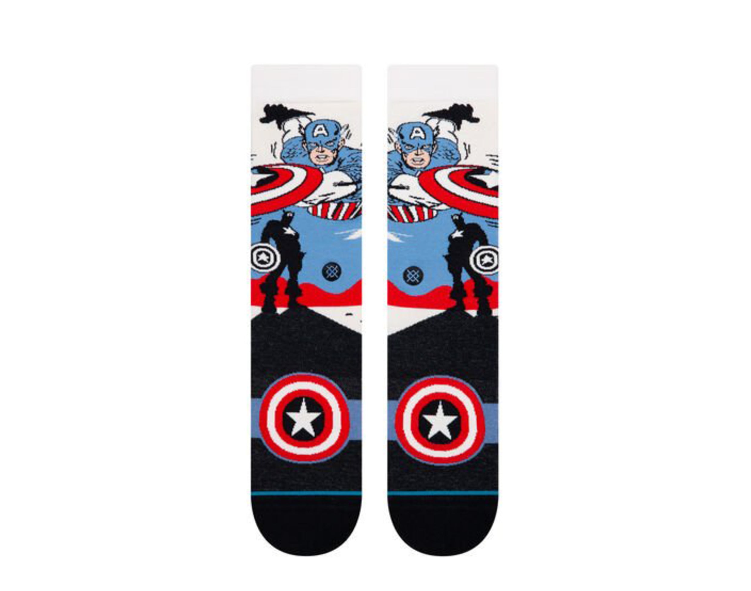 Stance Marvel Captain America Marquee Crew Socks