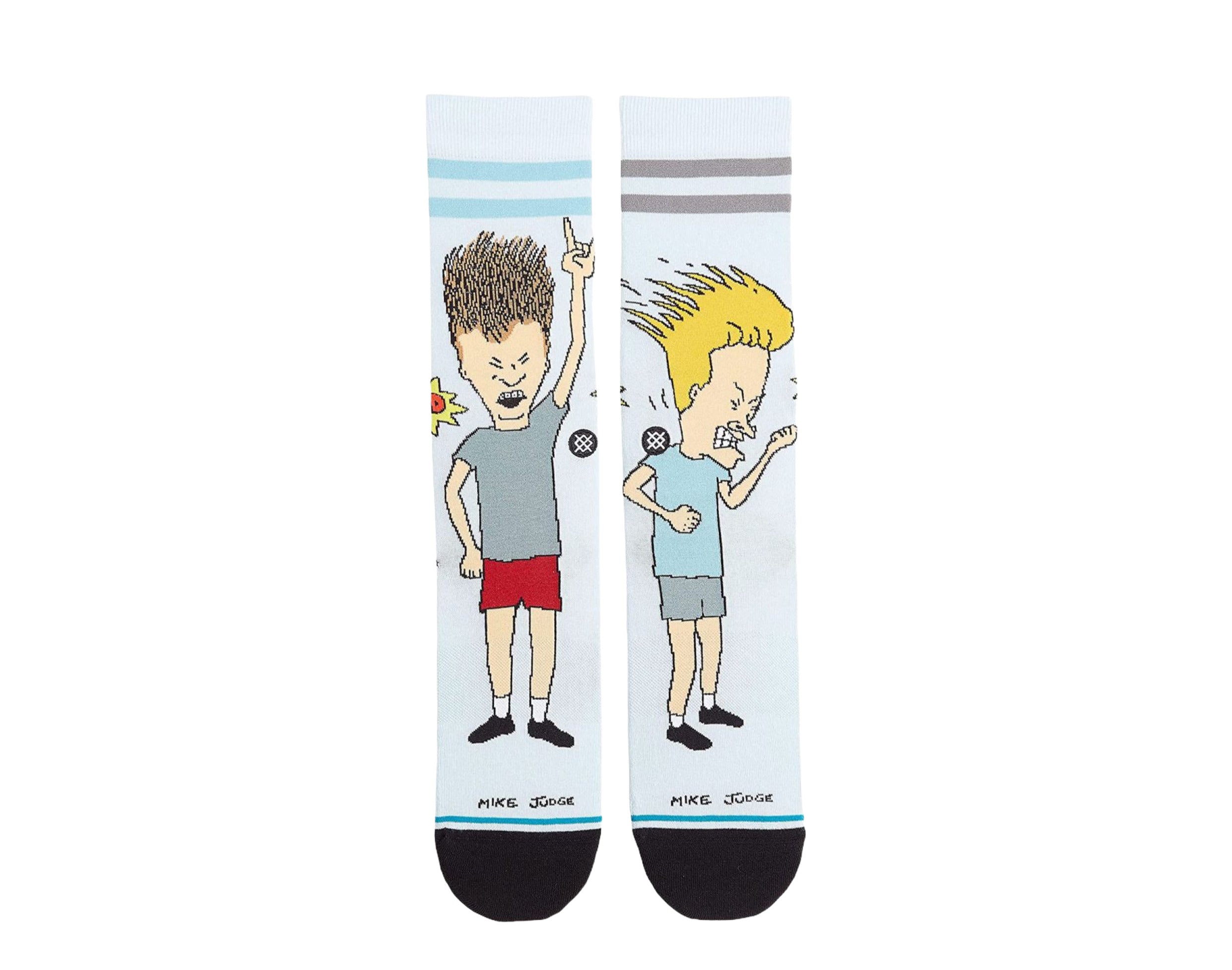 Stance x Beavis & Butthead - Settle Down Crew Socks