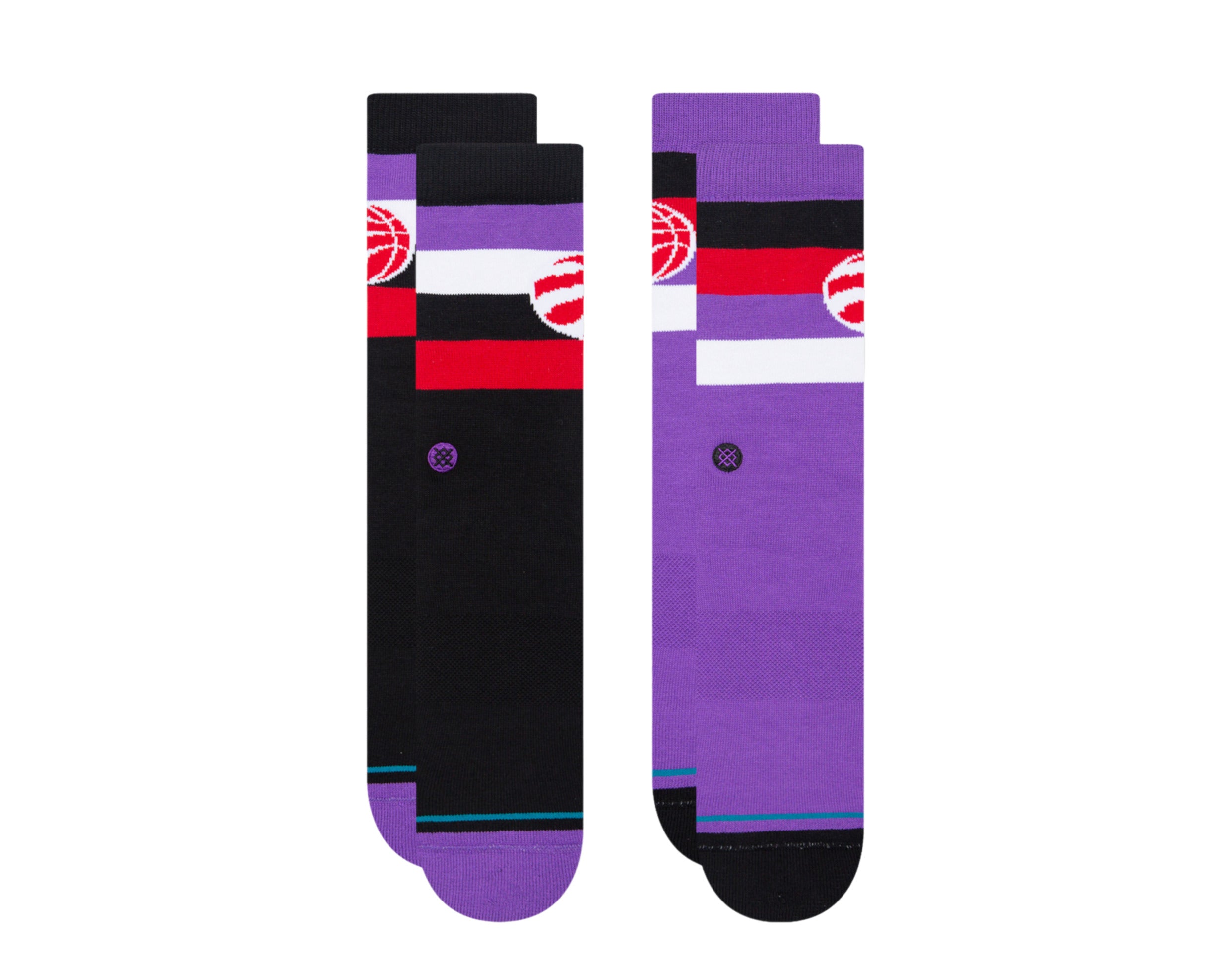 Stance x NBA Raptors ST 2-Pack Crew Socks