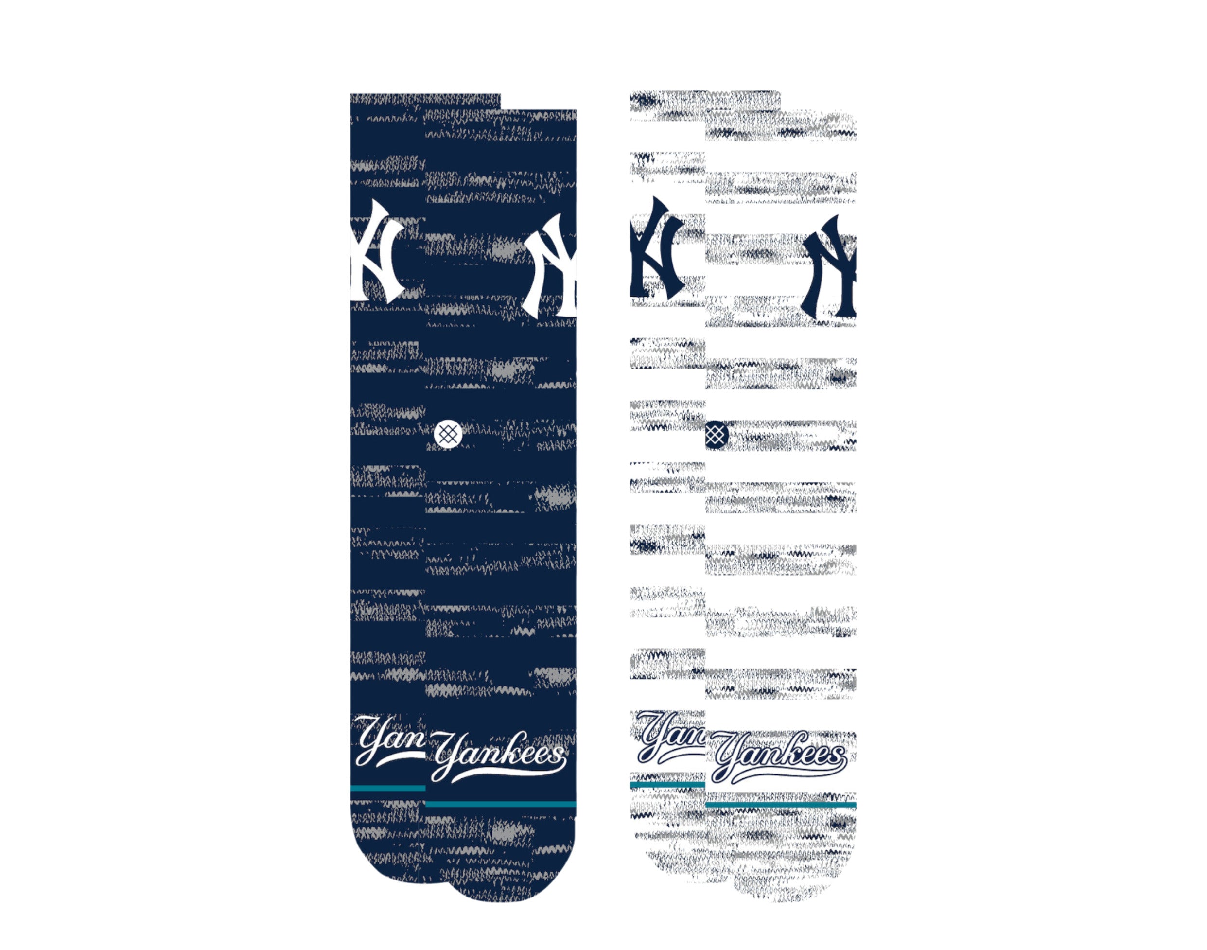 Stance x MLB Yankees Twist 2-Pack Crew Socks