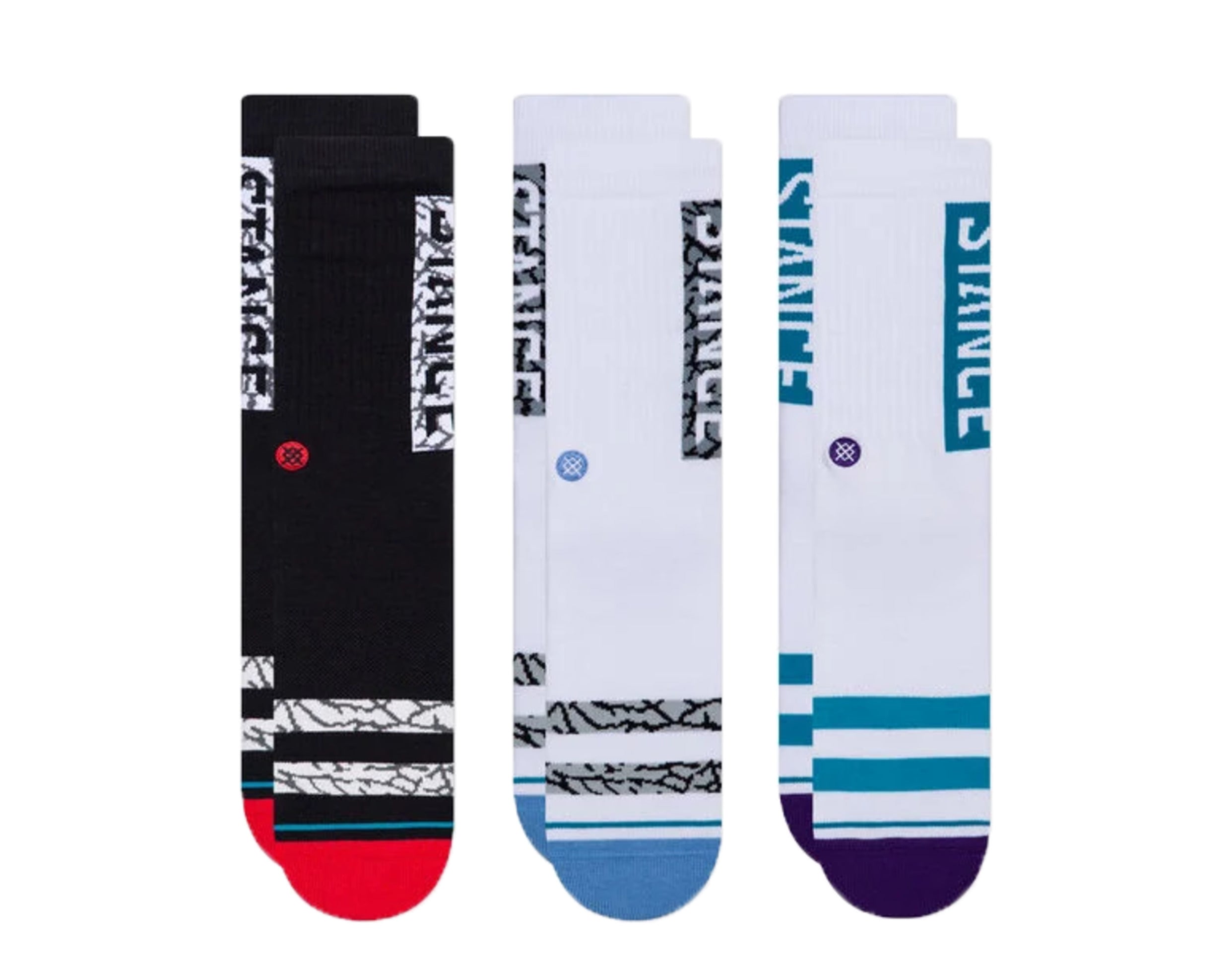 Stance UnCommon Solids Classic The OG 3-Pack Crew Socks