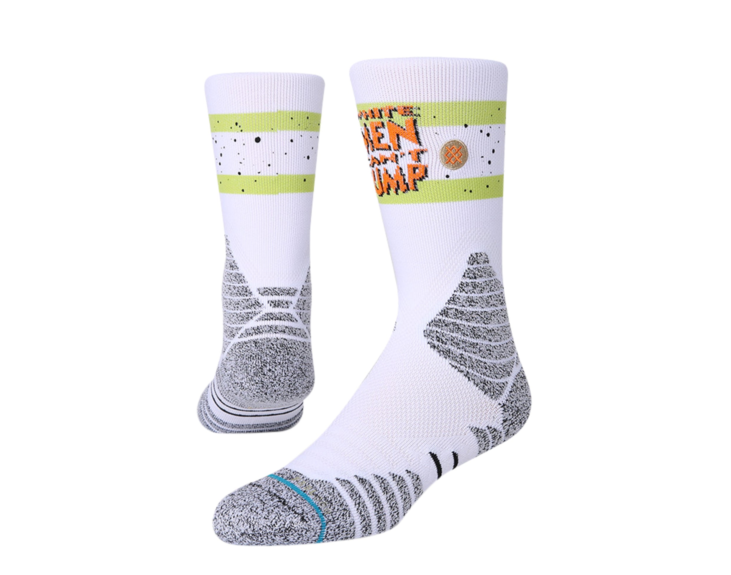 Stance x White Men Can't Jump - Jump Basketball Crew Socks