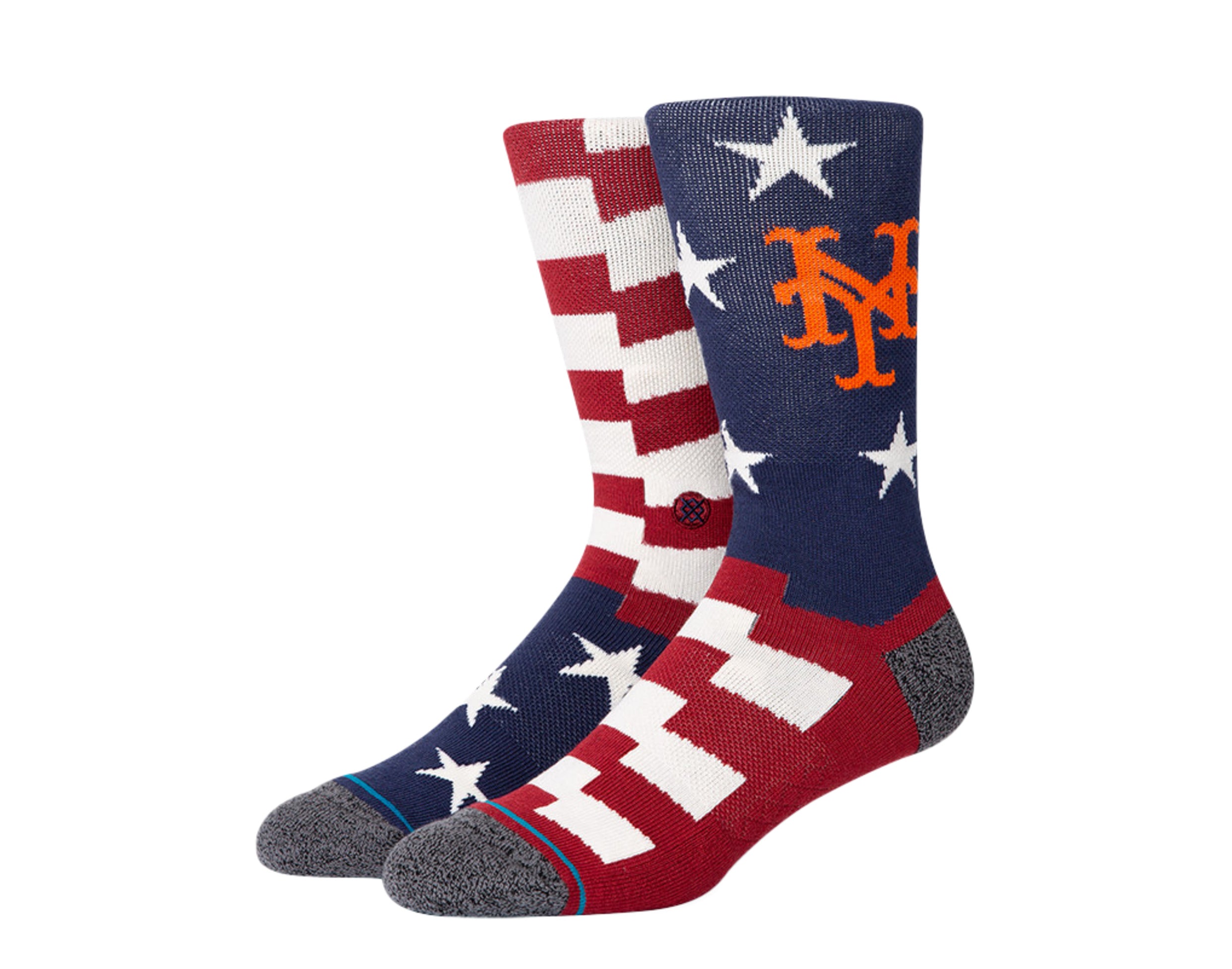 Stance MLB Classic Brigade New York Mets 2 Crew Socks