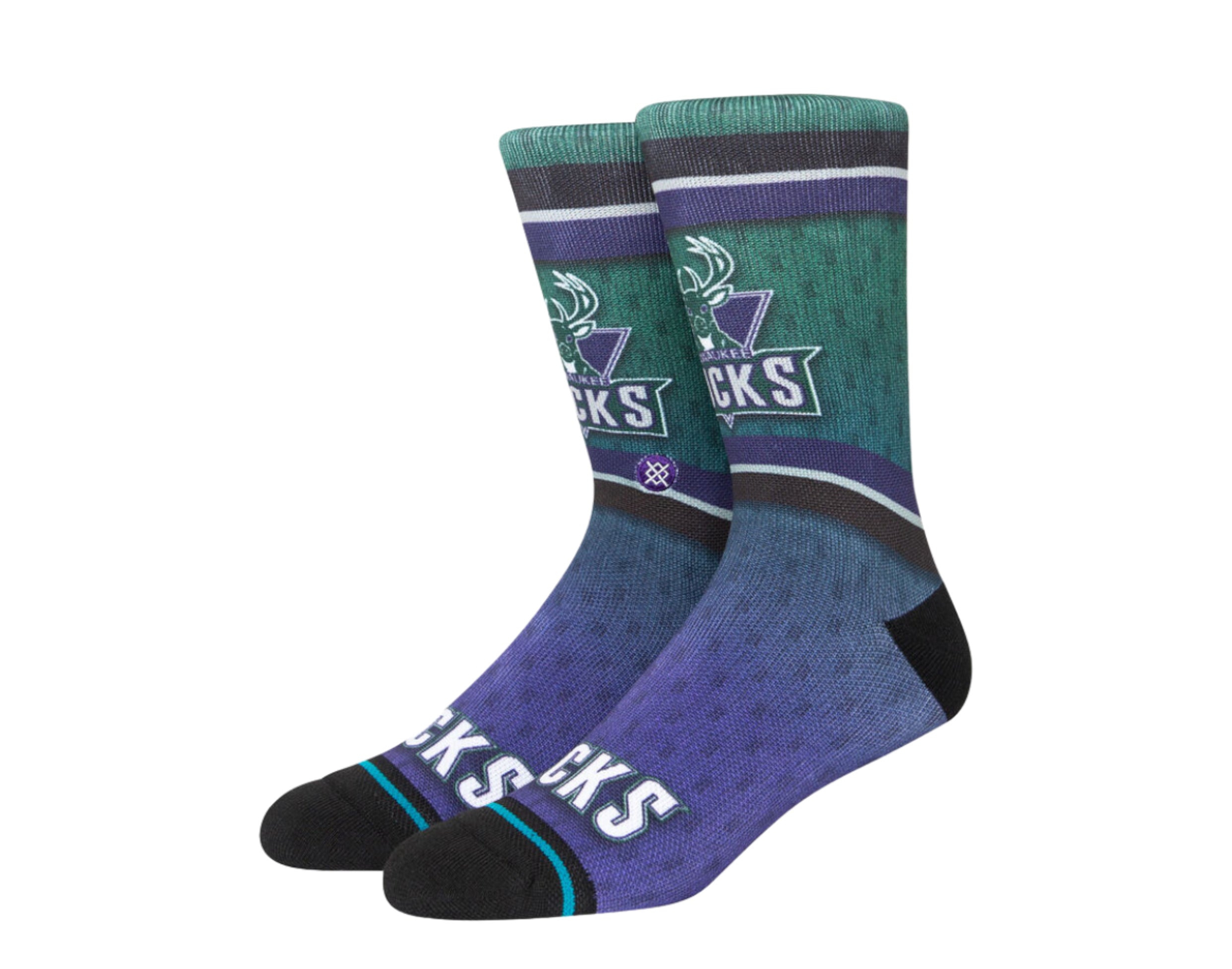 Stance x NBA Milwaukee Bucks Fader Crew Socks