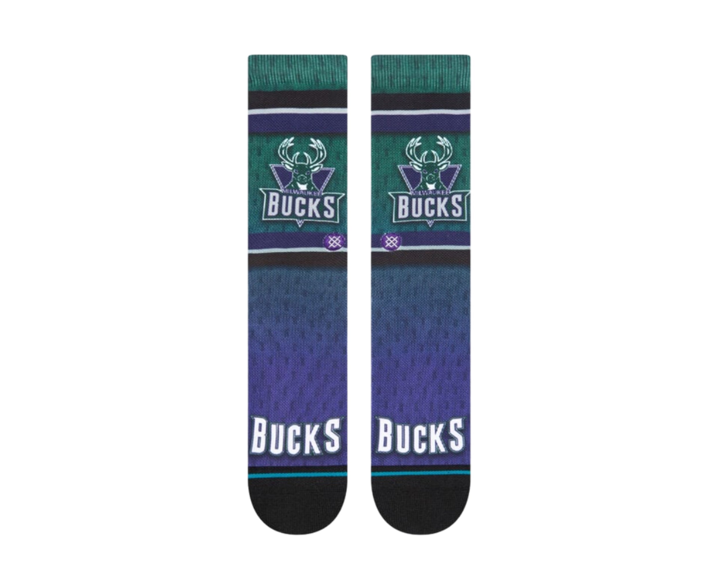 Stance x NBA Milwaukee Bucks Fader Crew Socks