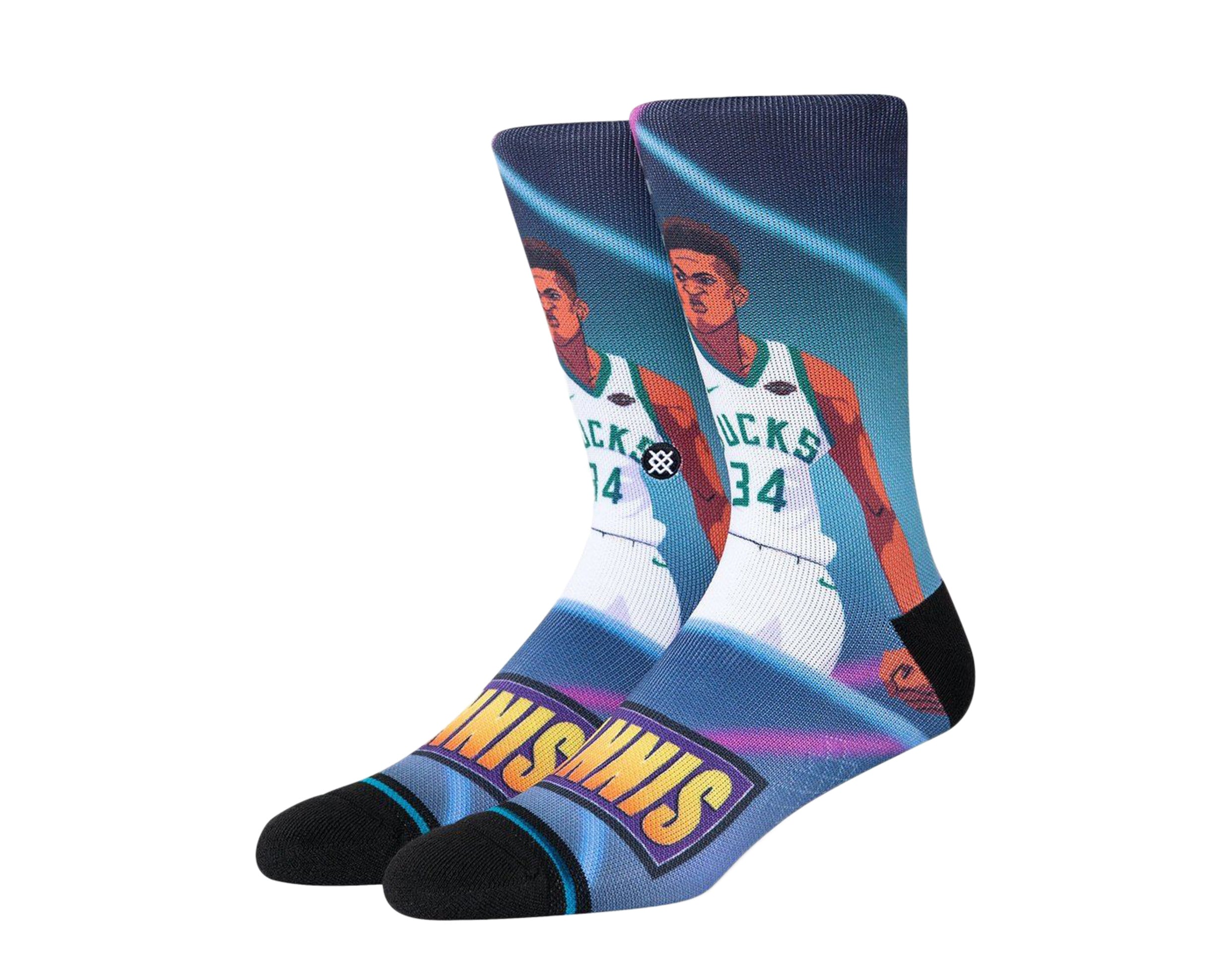 Stance Casual NBA Giannis Fast Break Crew Socks