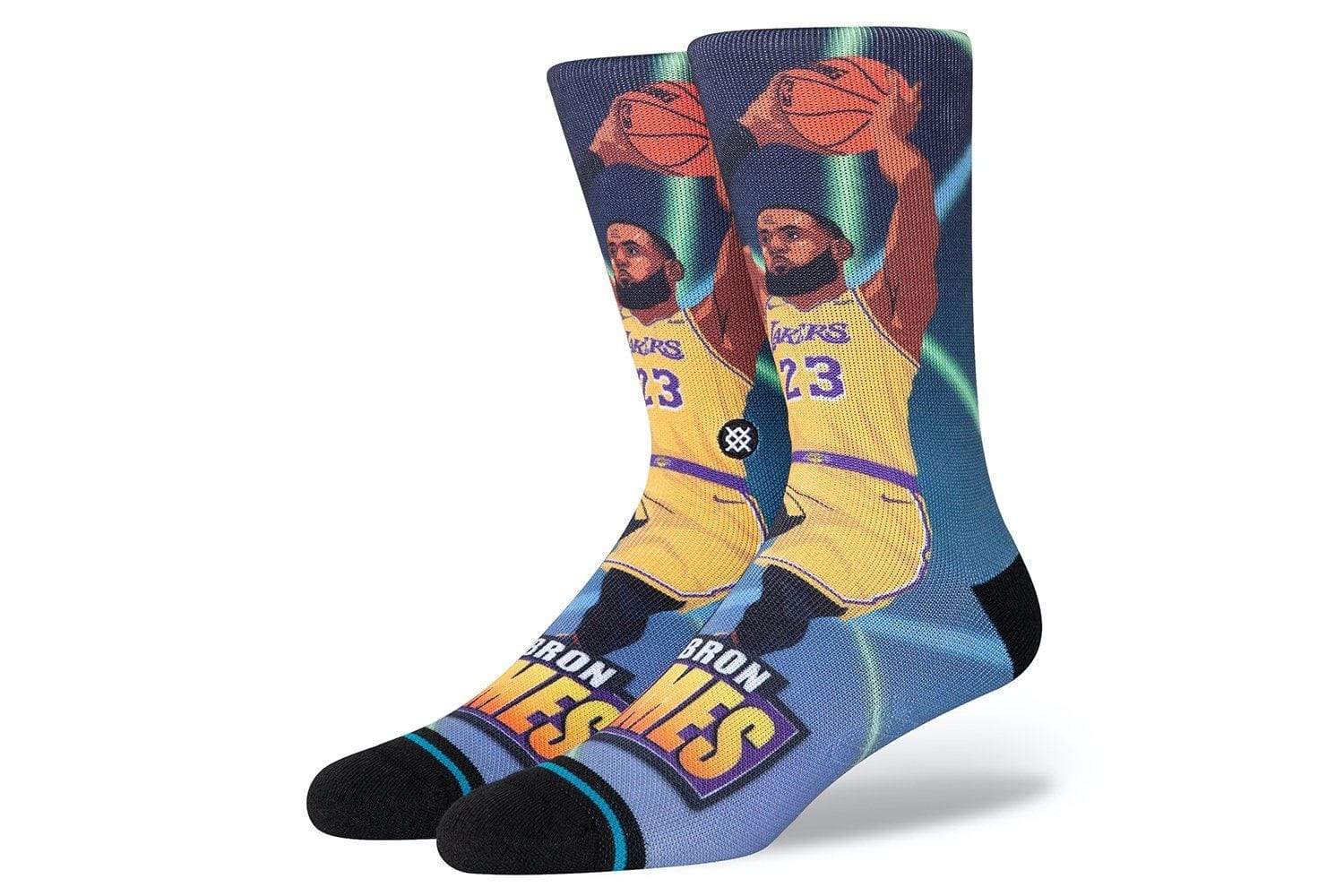 Stance Casual NBA Lebron James Fast Break Crew Socks