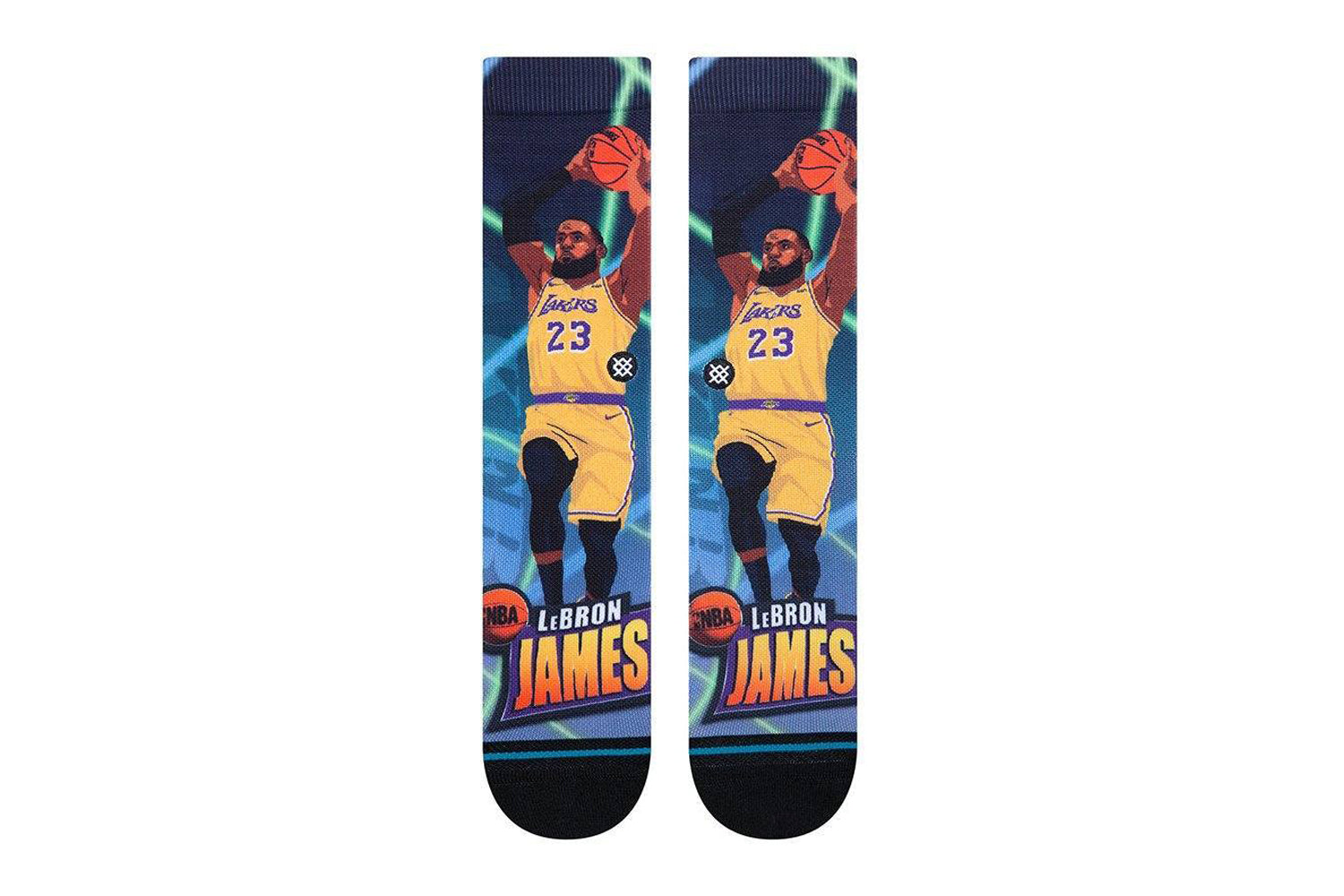 Stance Casual NBA Lebron James Fast Break Crew Socks