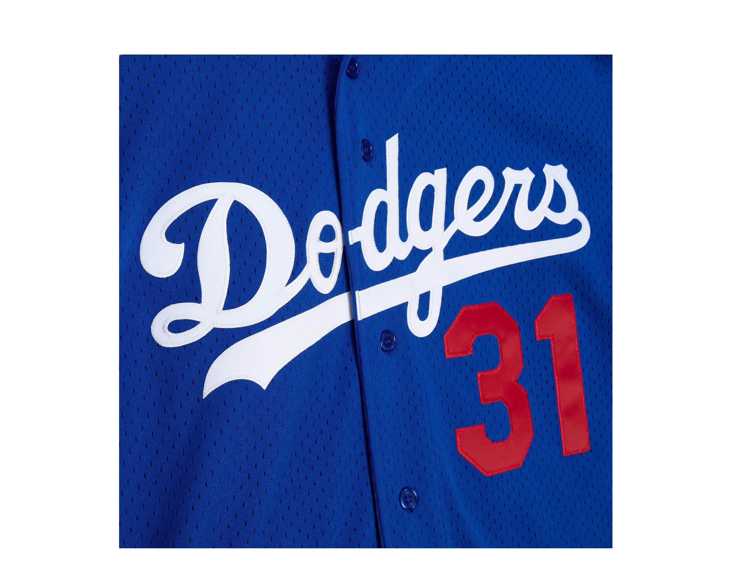 Mitchell & Ness Authentic Mesh BP Los Angeles Dodgers 1997 Mike Piazza Jersey