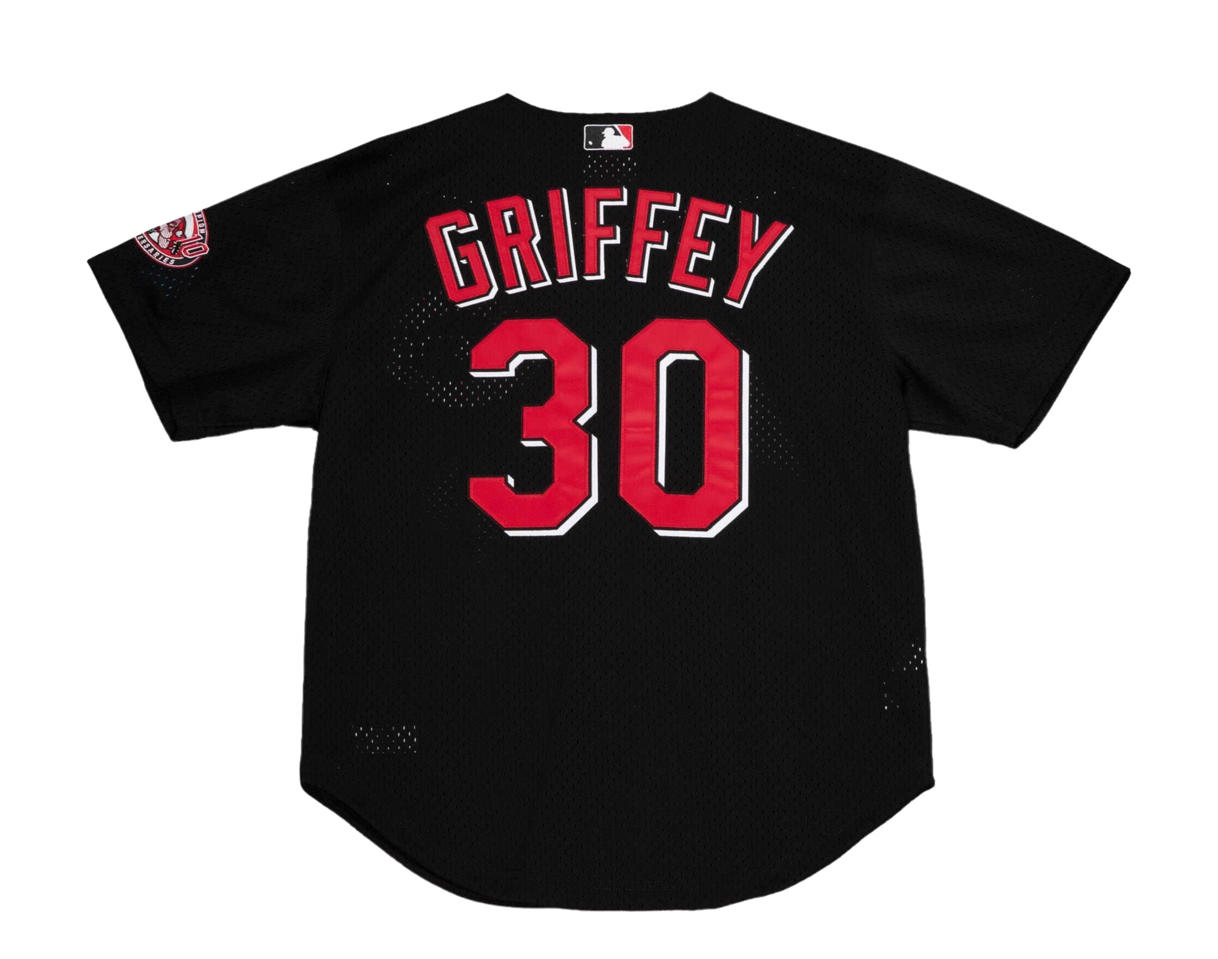 Mitchell & Ness Authentic Mesh BP Cincinnati Reds 2000 Ken Griffey Jr. Jersey