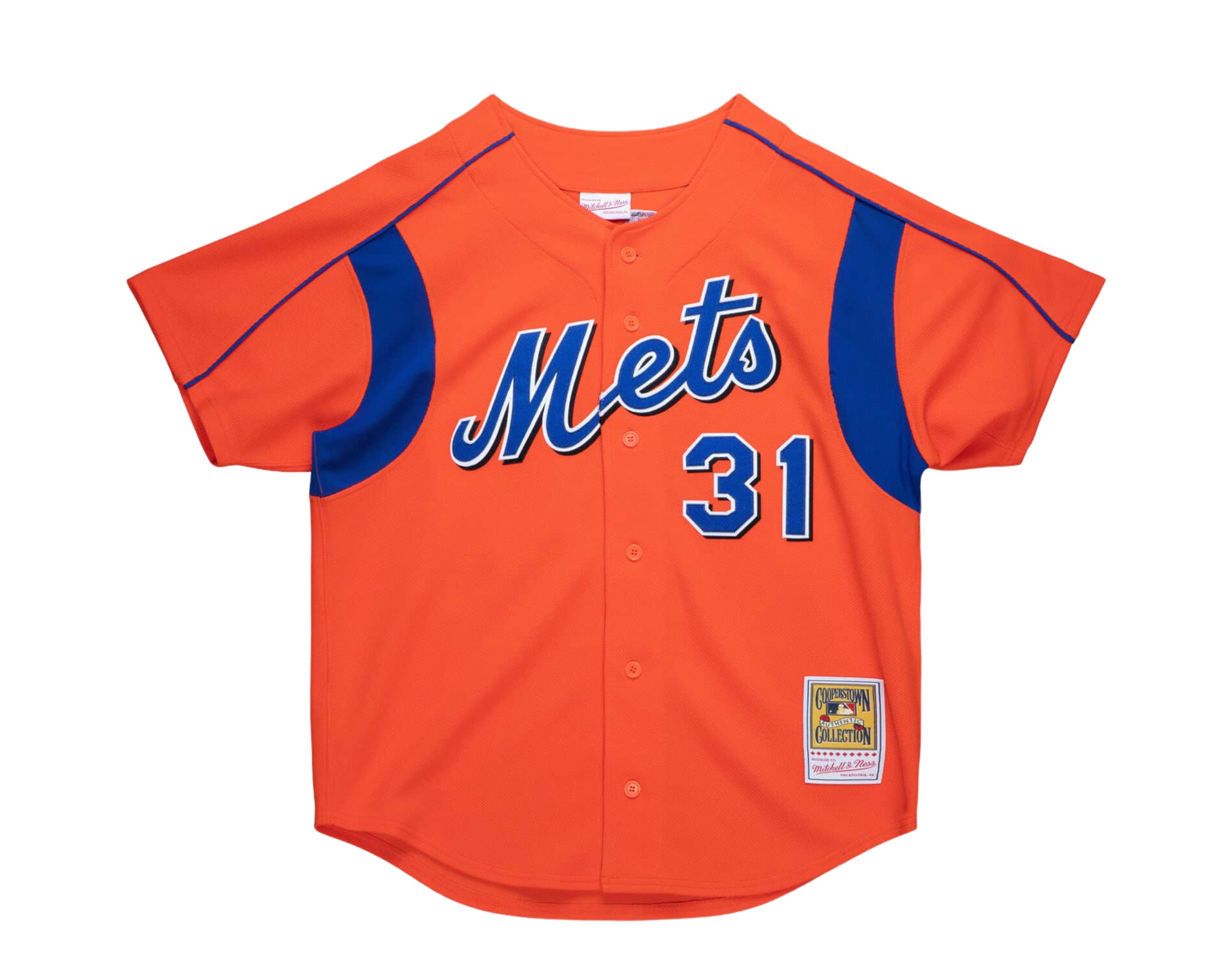 Mitchell & Ness Authentic Mike Piazza New York Mets 2004 BP Jersey