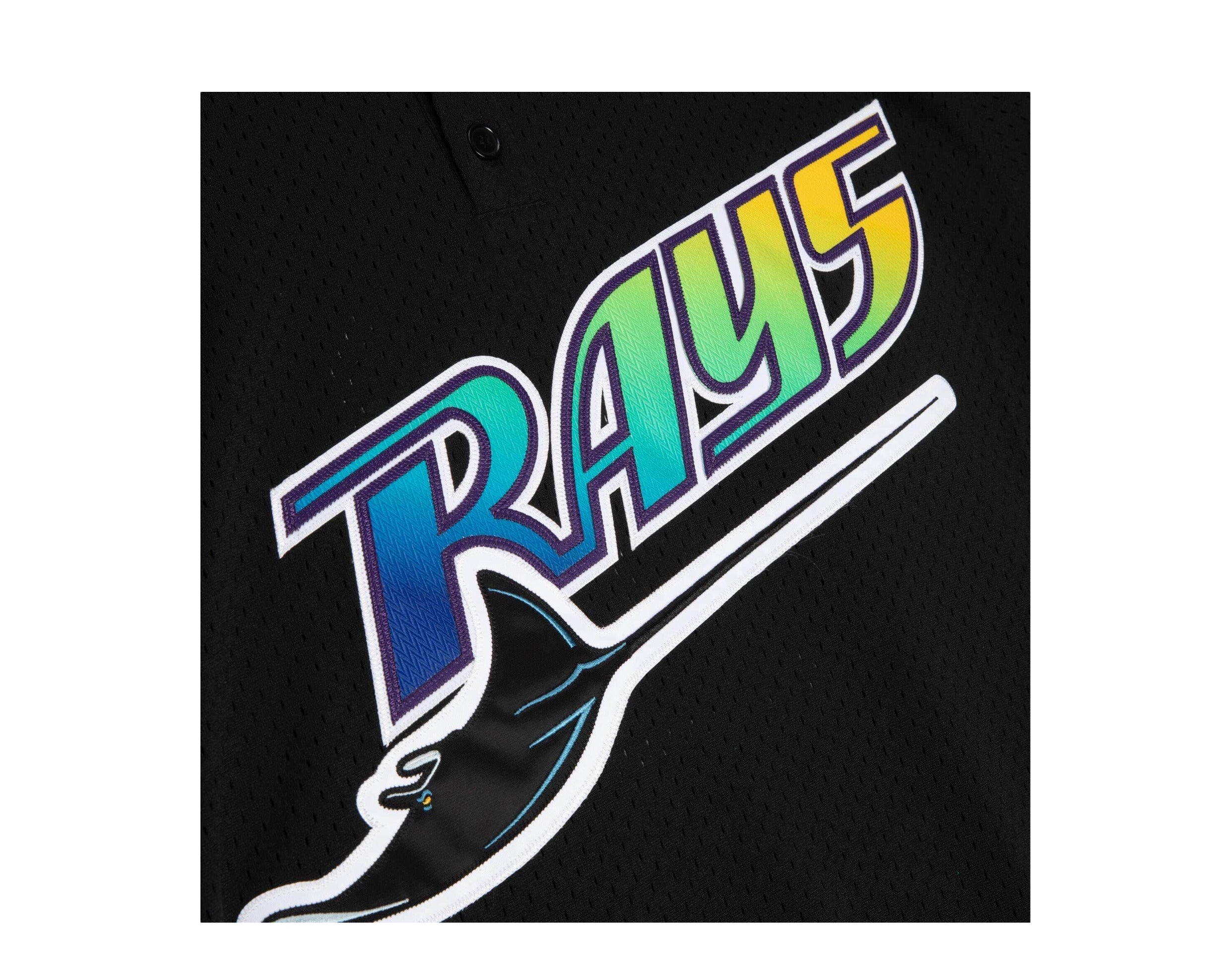 Tampa Bay Devil Rays Authentic Mesh BP Inaugural Year Jersey