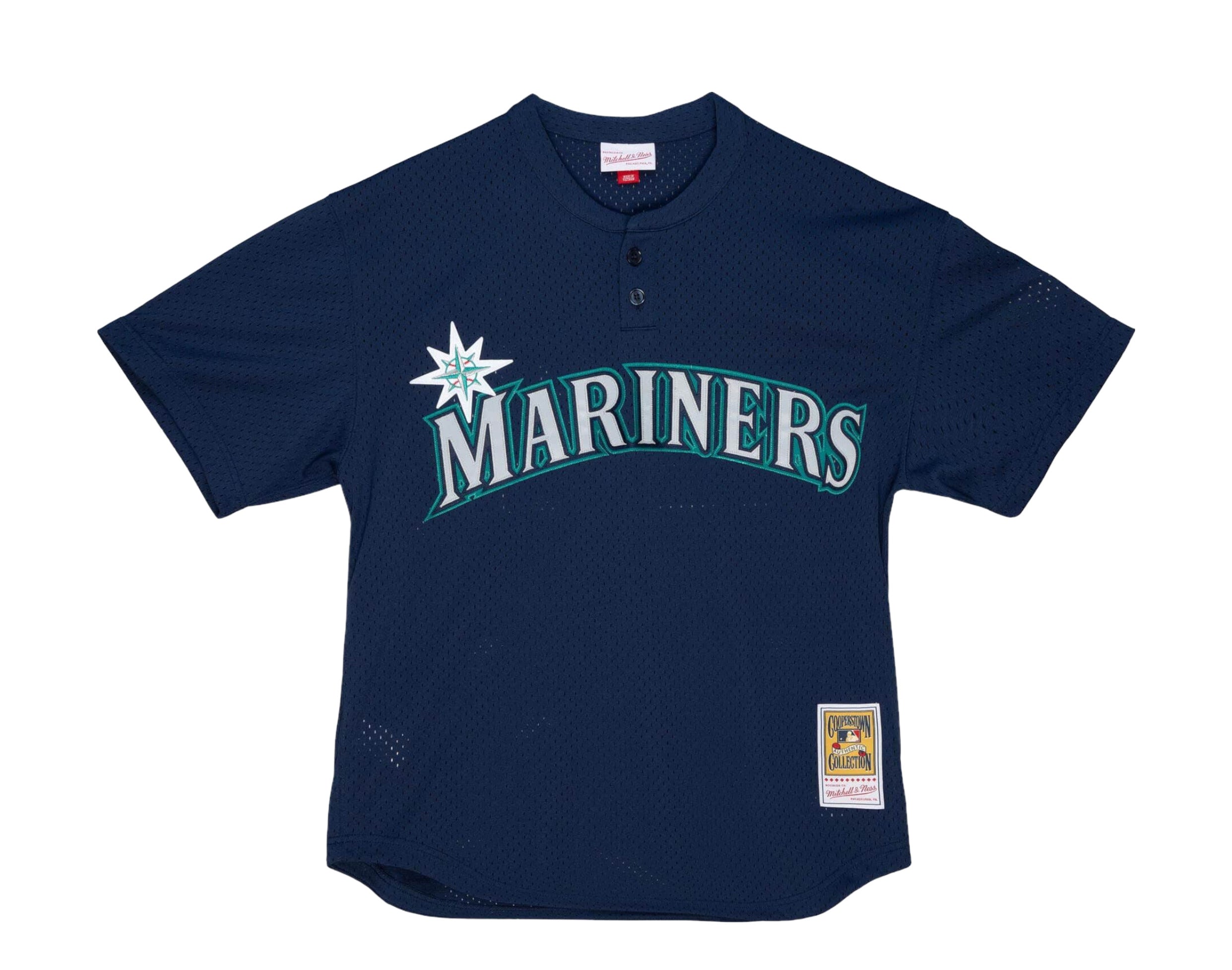 Mitchell & Ness Authentic Mesh BP Seattle Mariners 1995 Ken Griffey Jr. Jersey