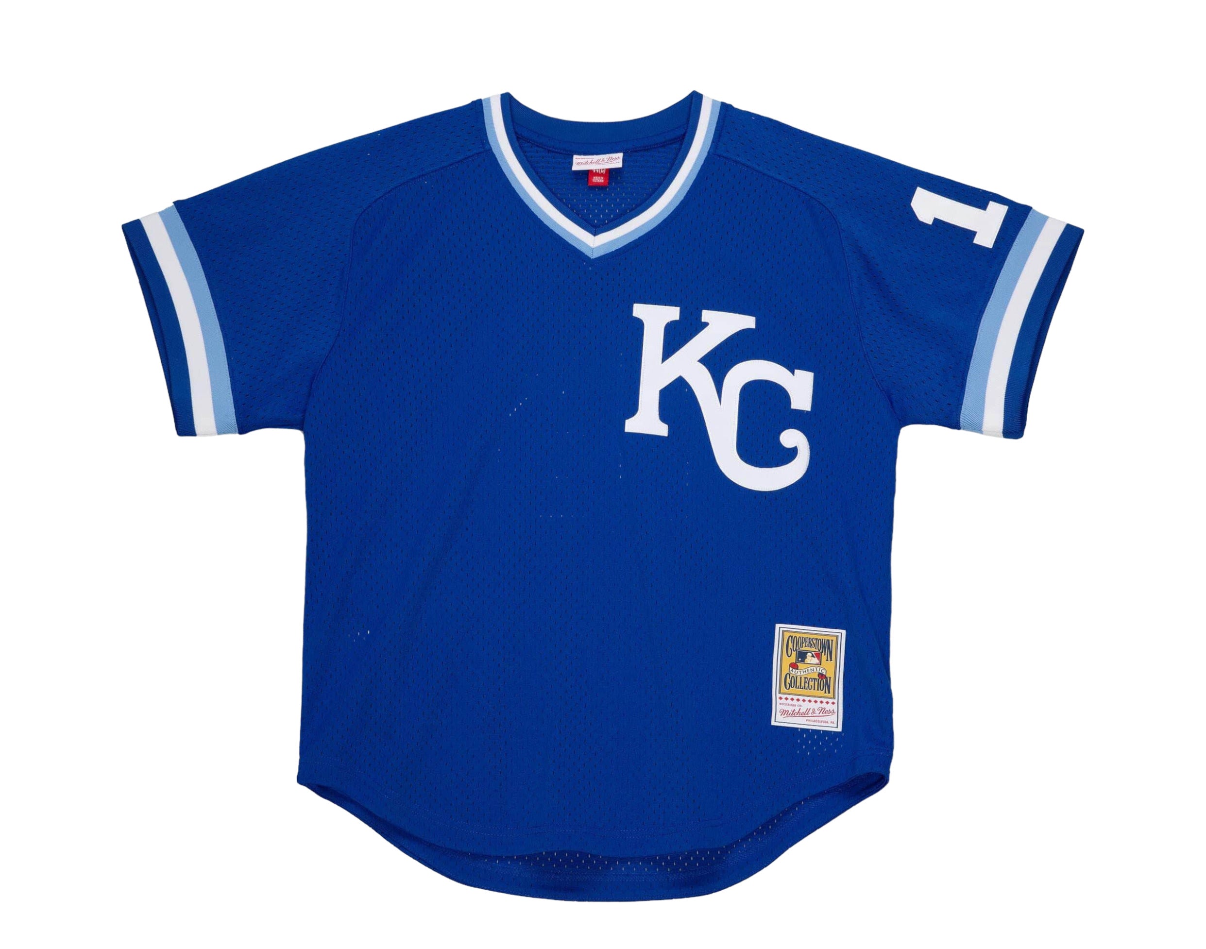 Mitchell & Ness Authentic Mesh BP Kansas City Royals 1989 Bo Jackson Jersey