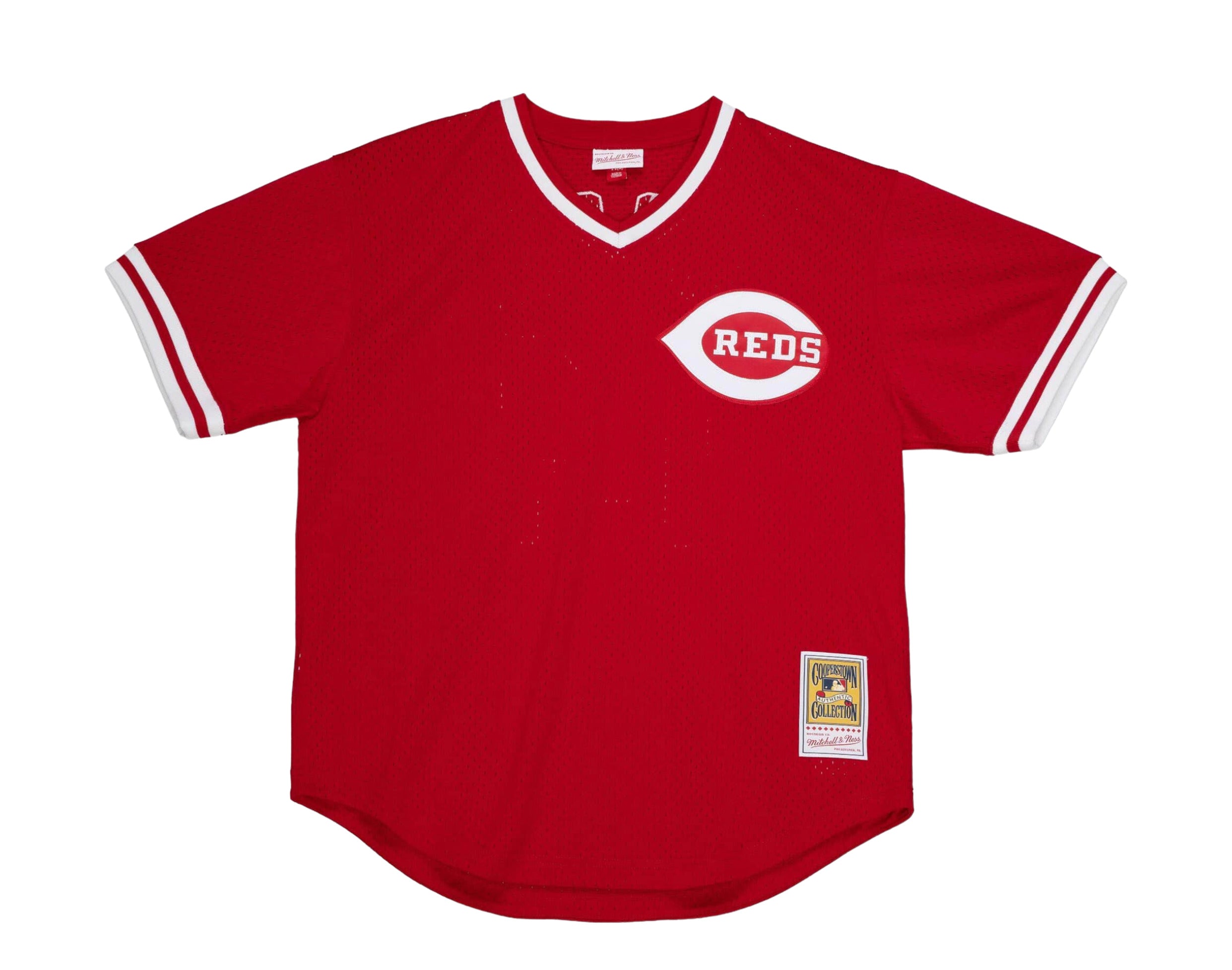 Mitchell & Ness Authentic Pete Rose Cincinnati Reds 1984 Pullover Jersey