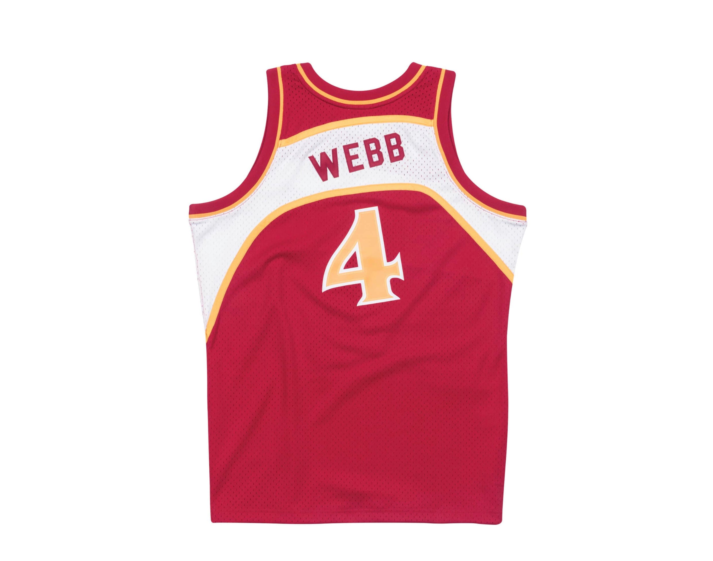 Mitchell & Ness Swingman Atlanta Hawks Road 1986-87 Spud Webb Jersey