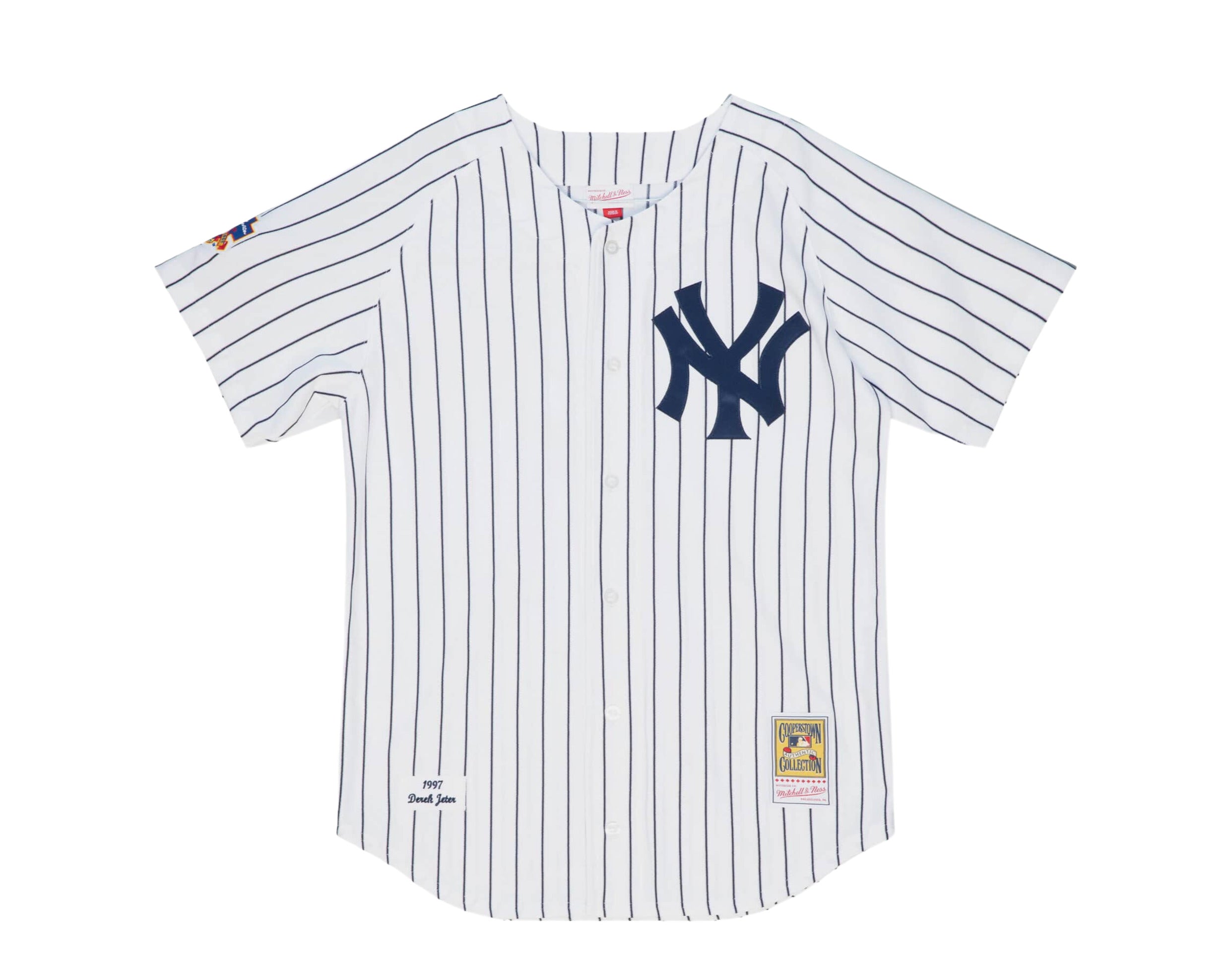 Mitchell & Ness Authentic New York Yankees 1997 Derek Jeter Home Jersey