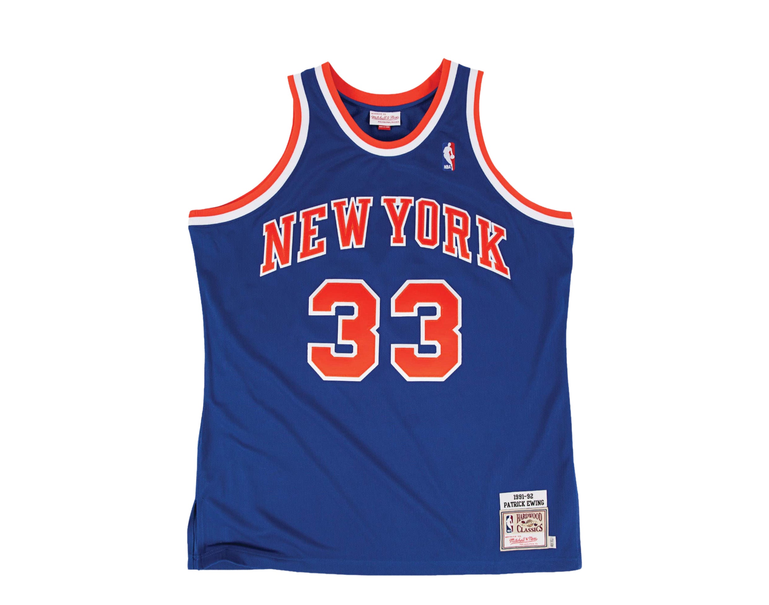 Mitchell & Ness Authentic New York Knicks Road 1991-92 Patrick Ewing Jersey