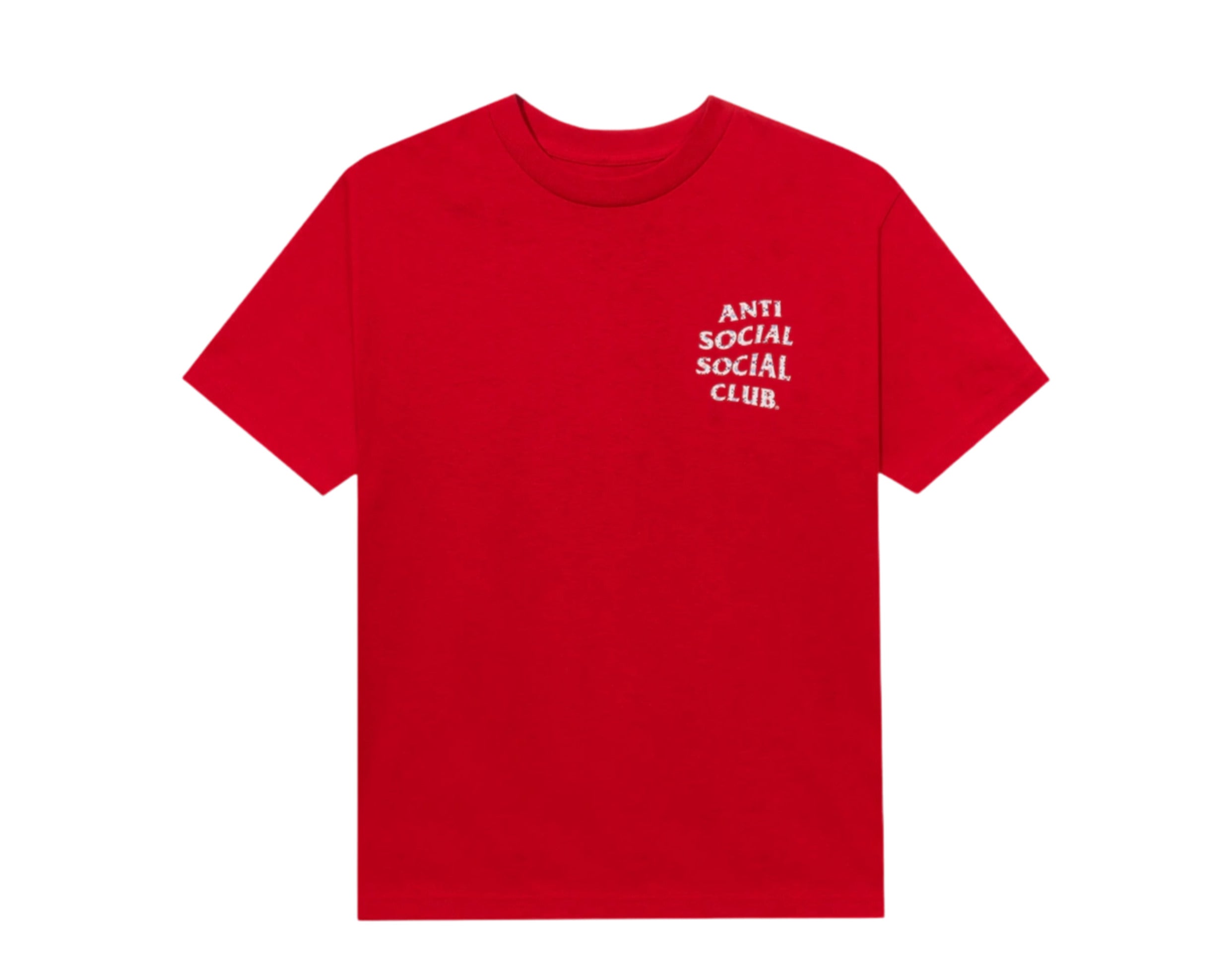 Anti Social Social Club ASSC x Case Study Flag Red Tee