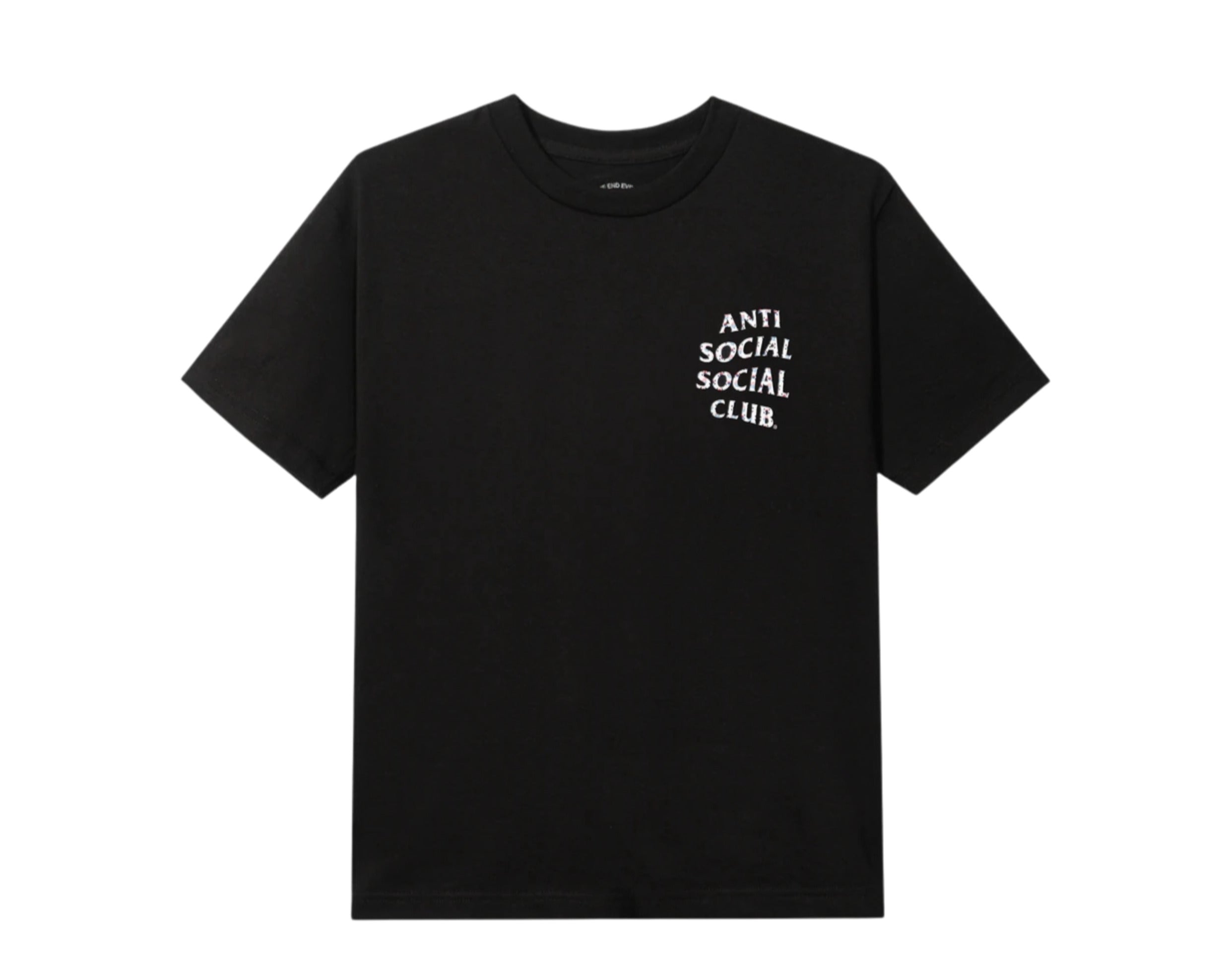 Anti Social Social Club ASSC x Case Study Flag Black Tee