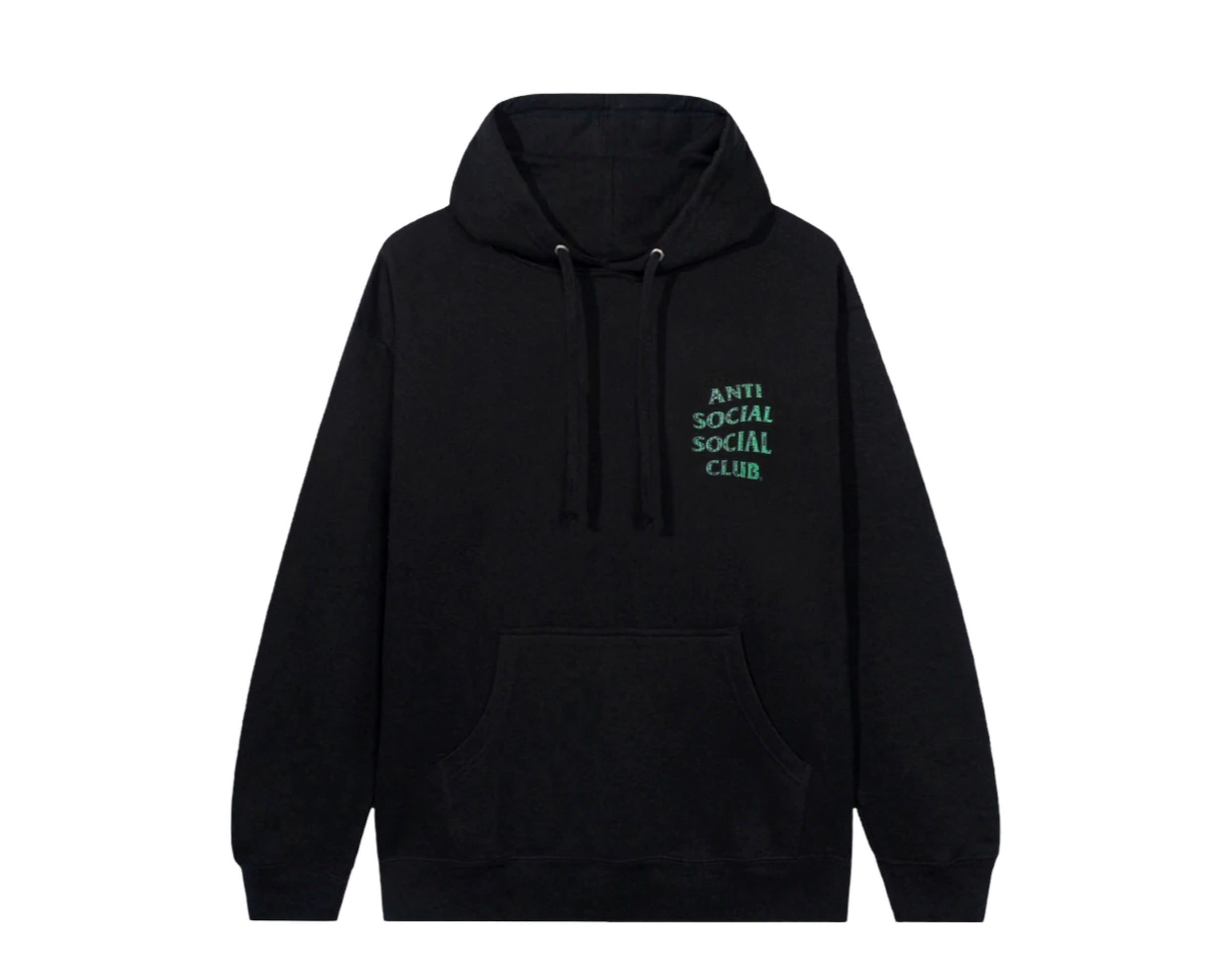 Anti Social Social Club Glitch Black Hoodie