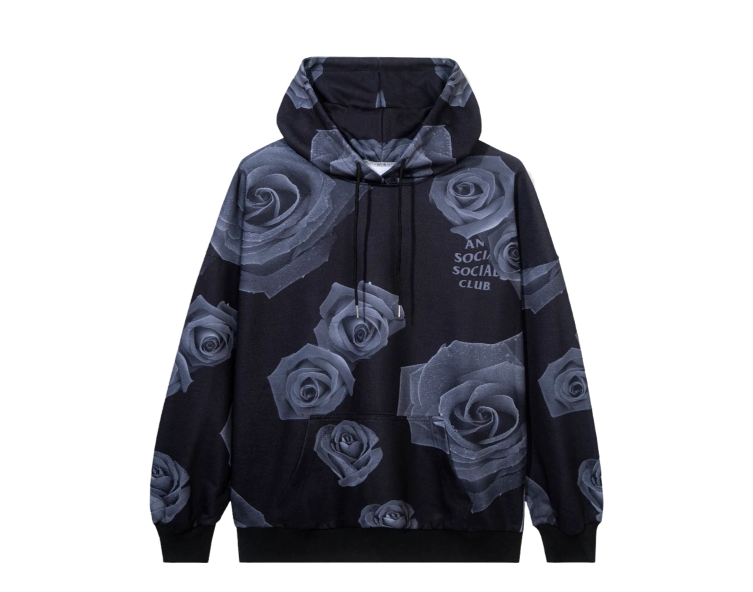 Anti Social Social Club Petal To The Floor Black Hoodie