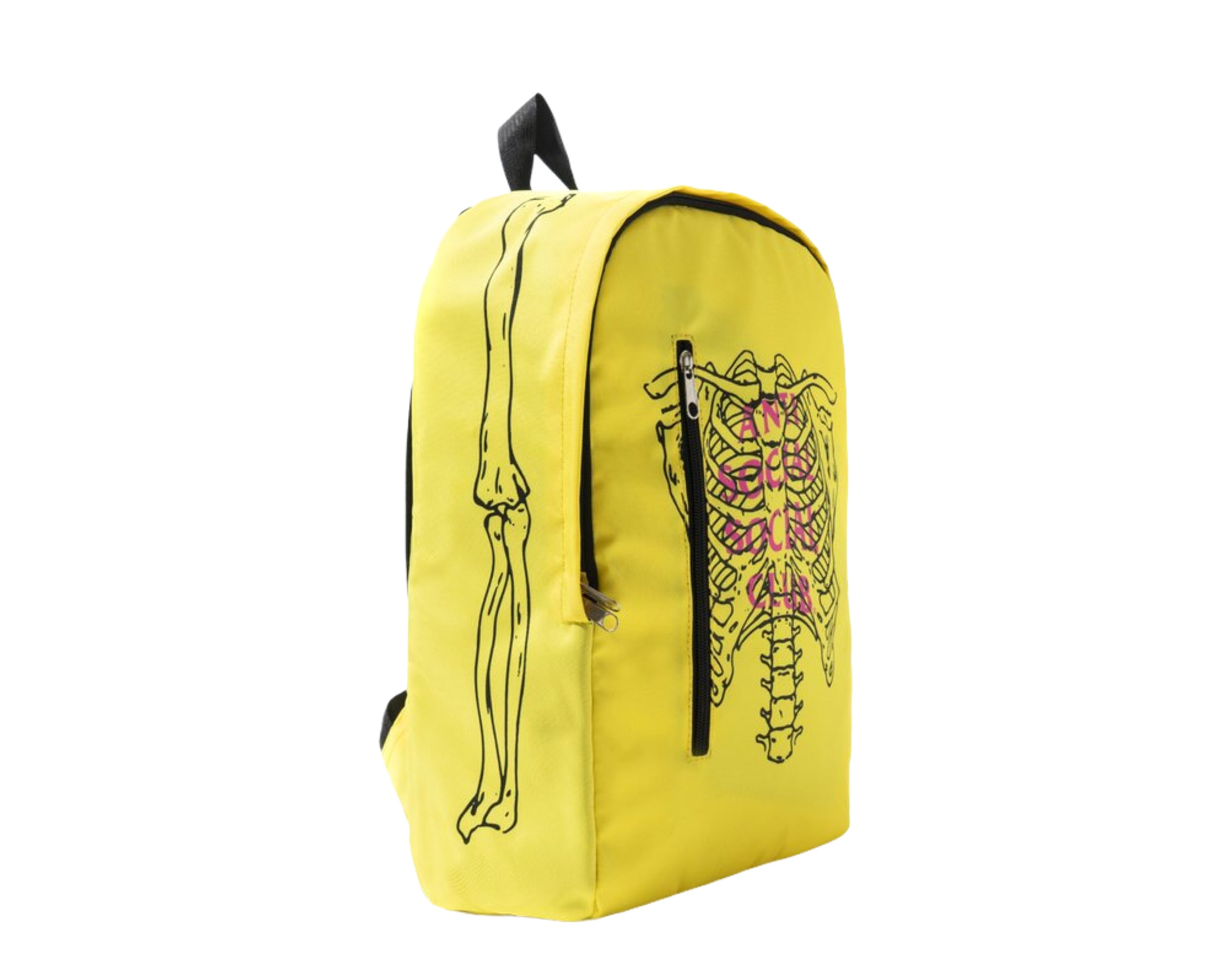 Anti Social Social Club Broken Yellow Backpack