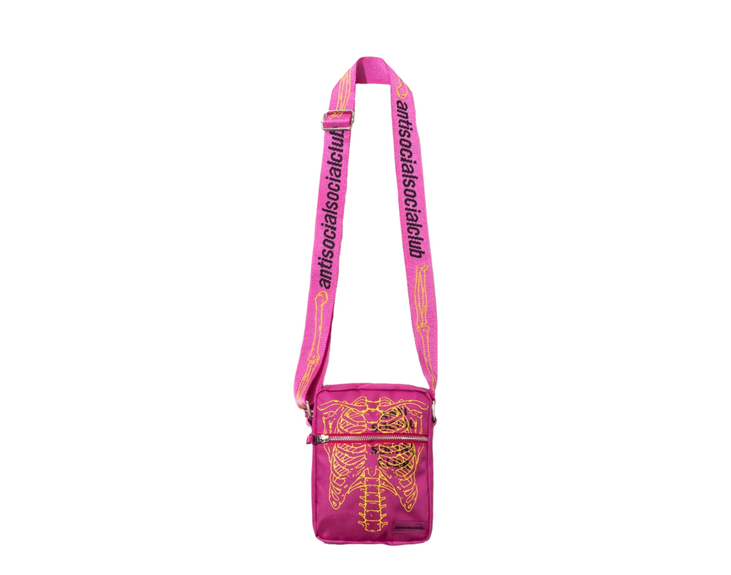 Anti Social Social Club Fracture Pink Side Bag