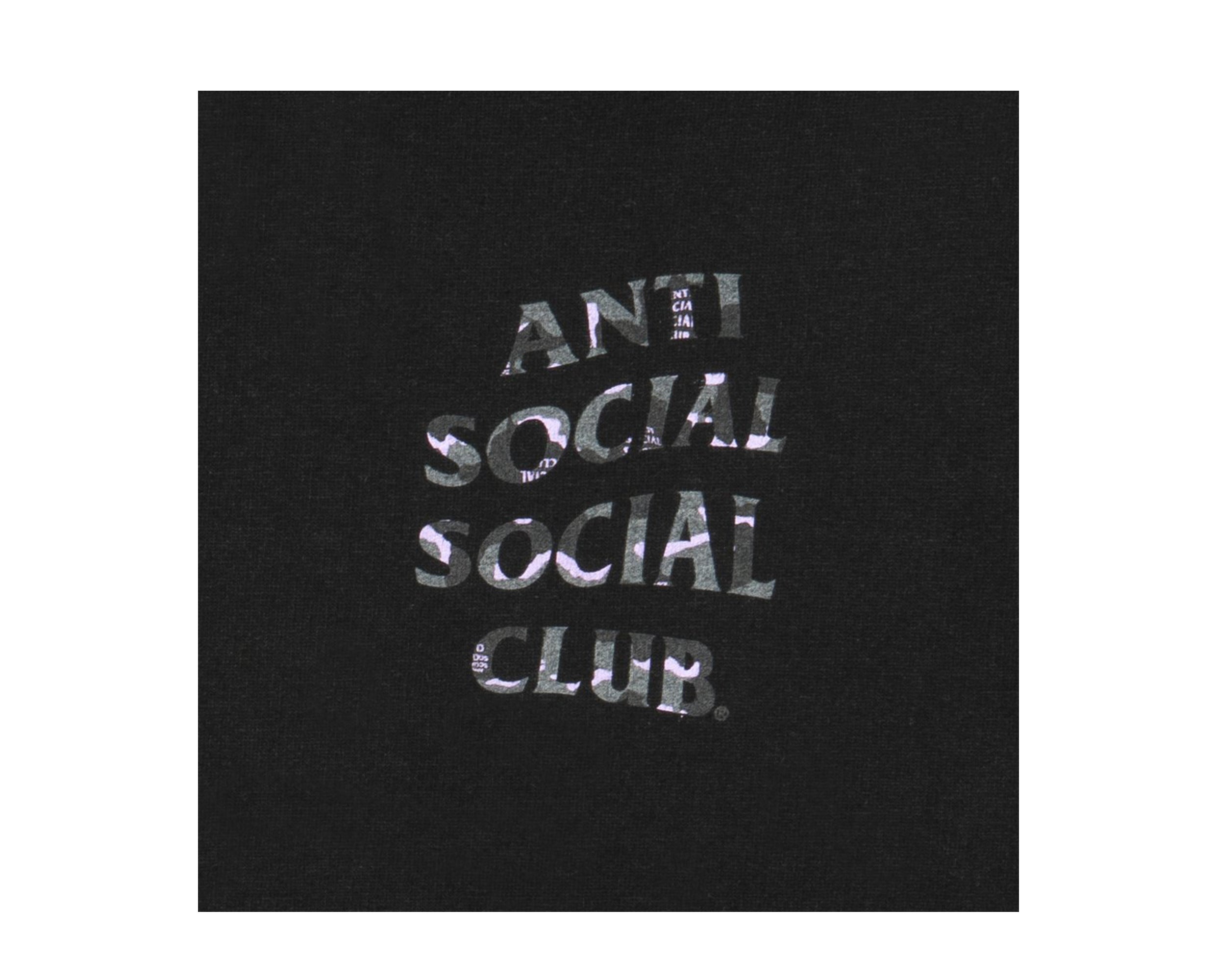 Anti Social Social Club Plain Sight Black Hoodie