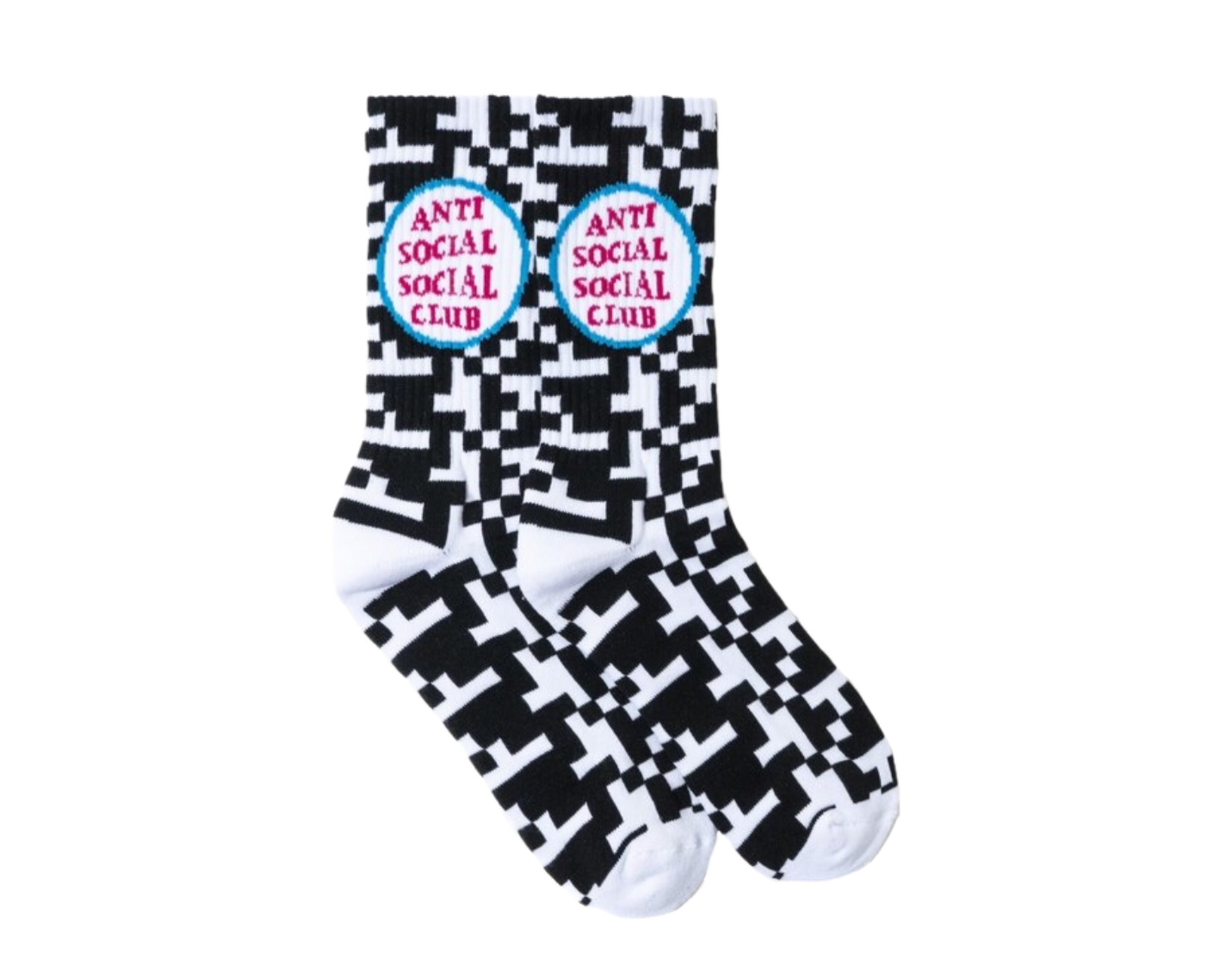 Anti Social Social Club Static Black Socks