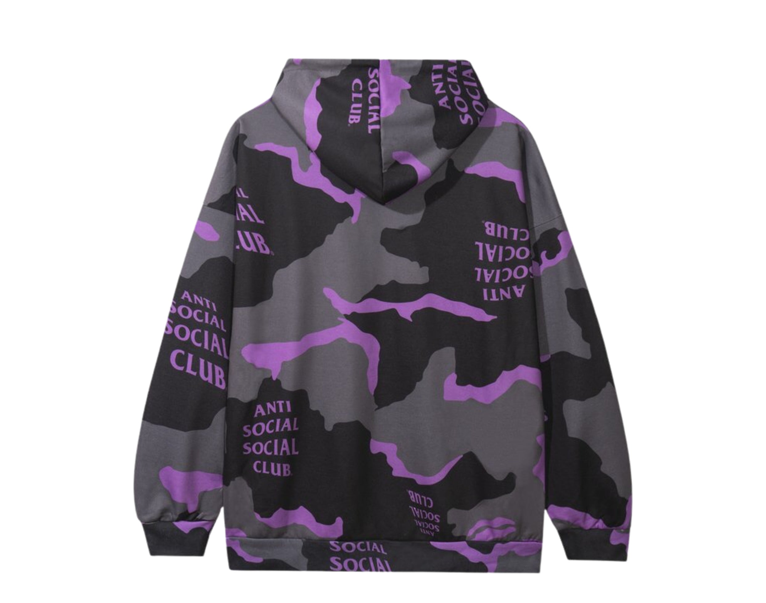 Anti Social Social Club Cotton Candy Black Camo Hoodie