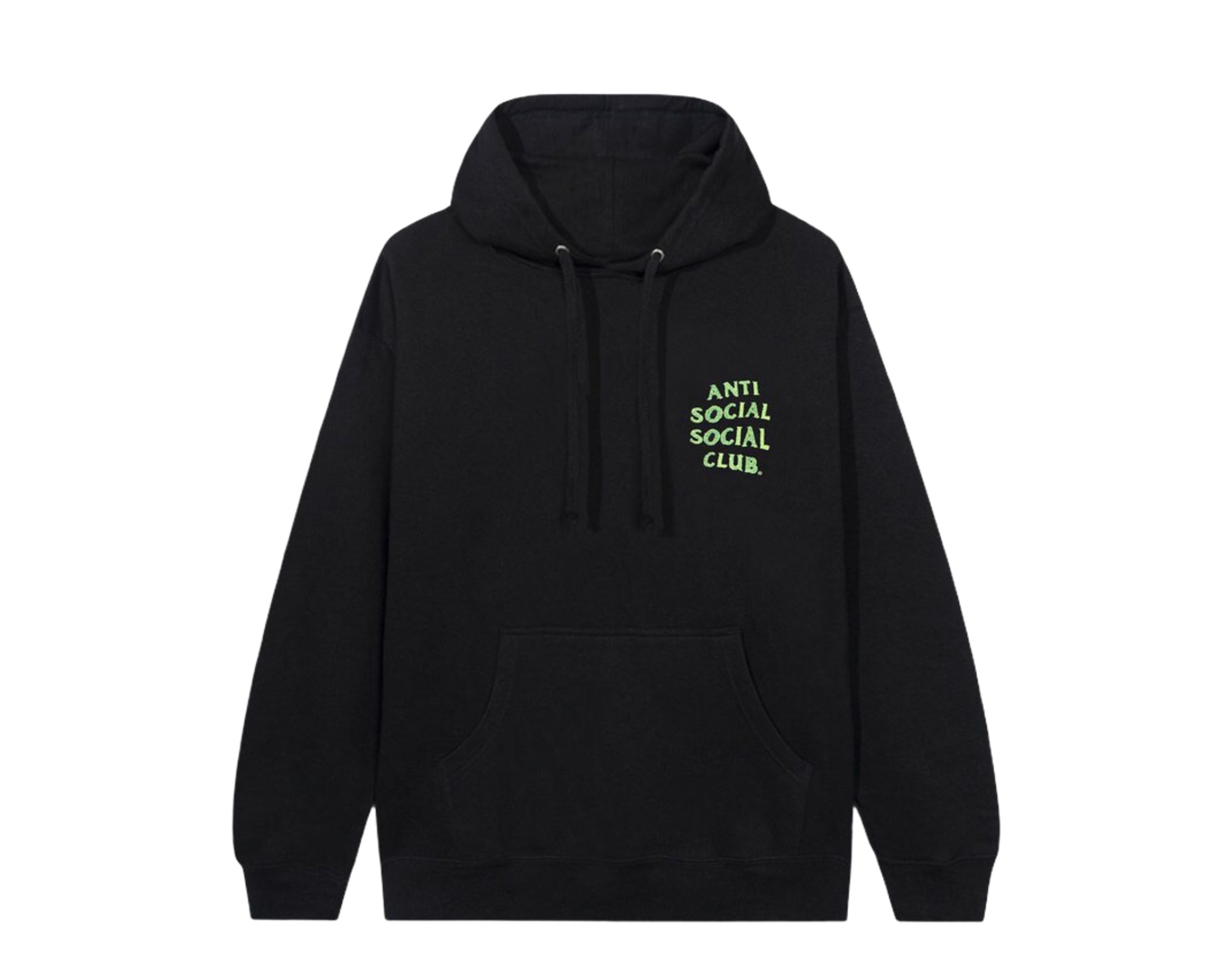 Anti social hot sale black hoodie