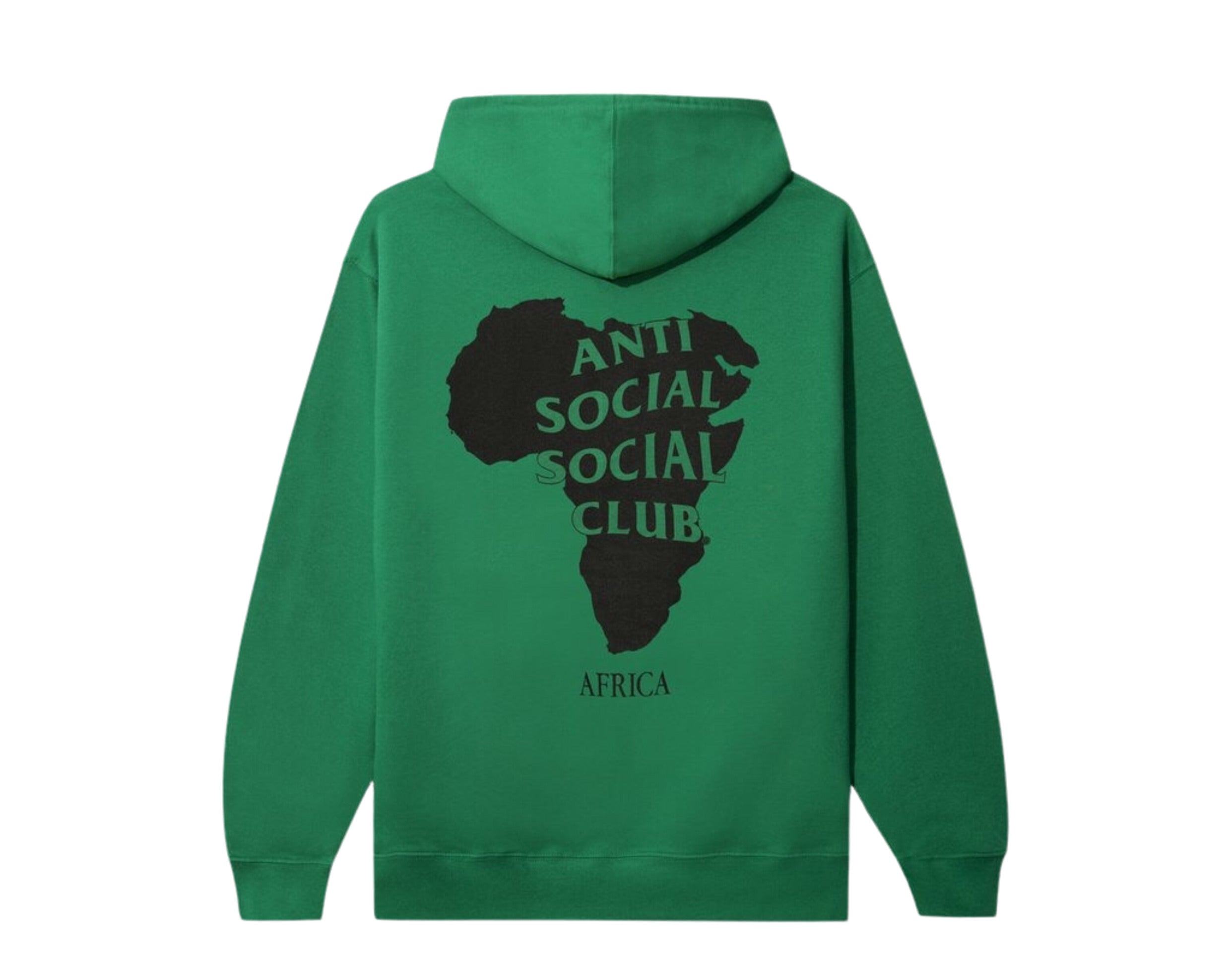 Anti Social Social Club Africa Green Hoodie