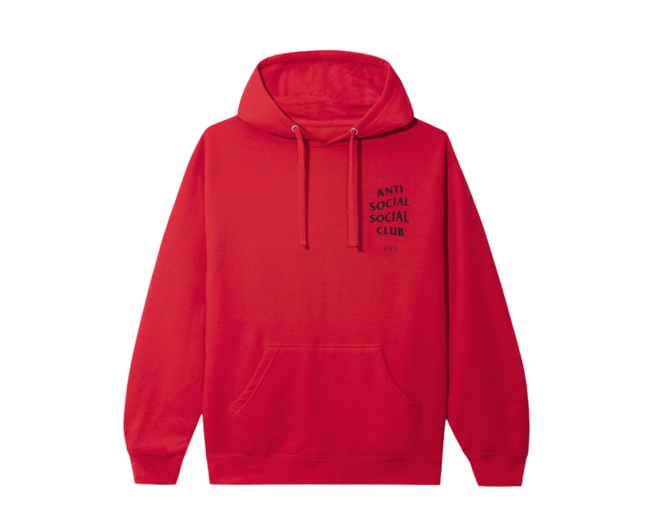 Anti Social Social Club Asia Red Hoodie