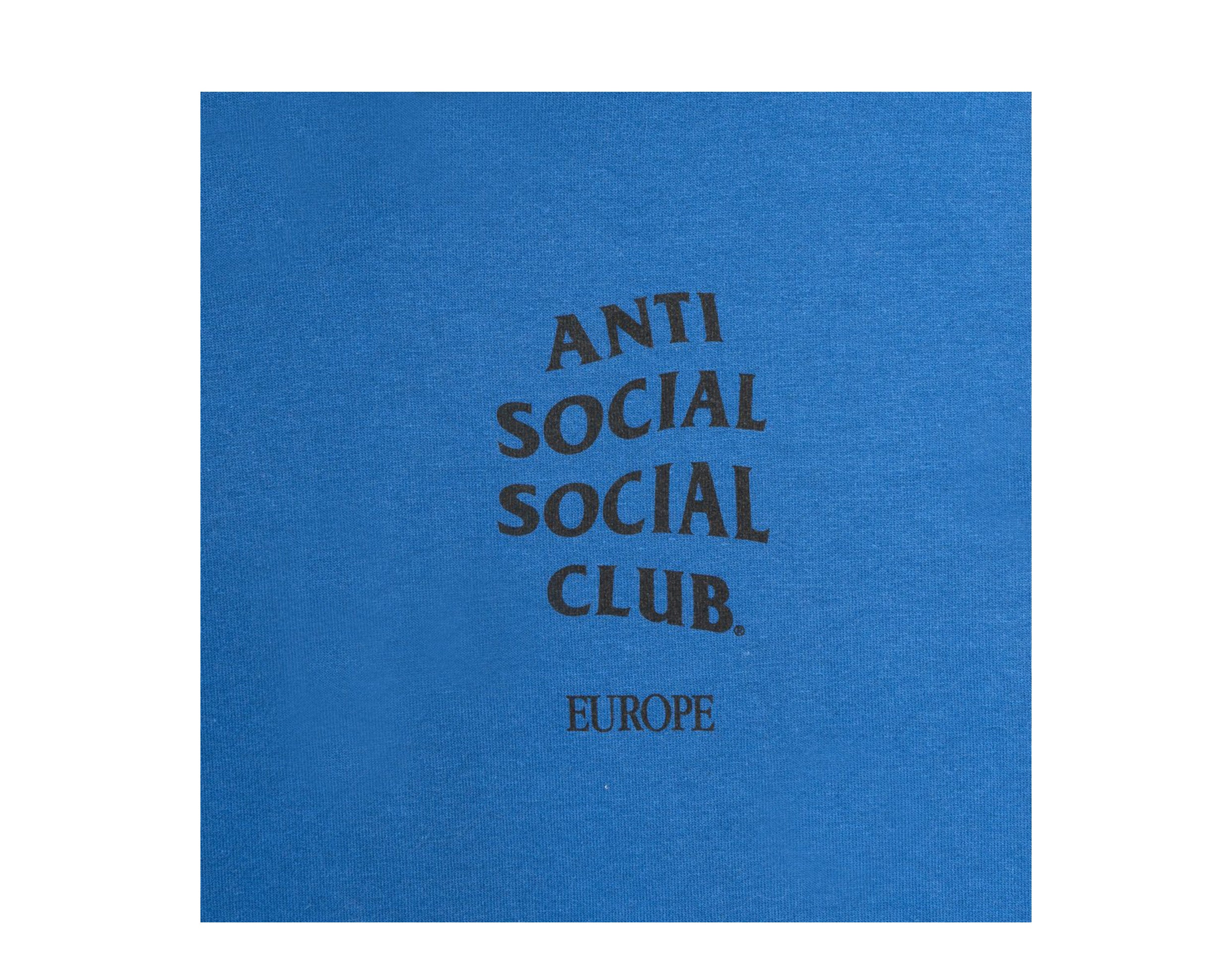 Anti Social Social Club Europe Blue Hoodie