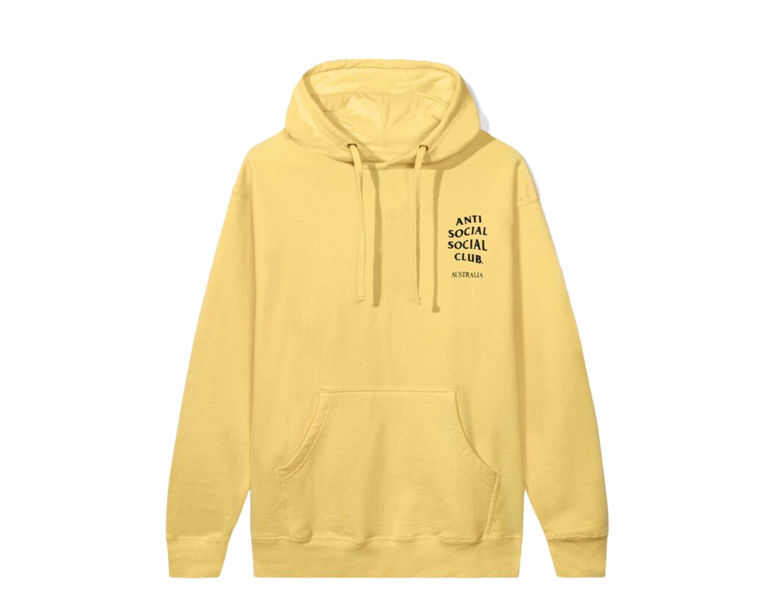 Anti Social Social Club Australia Yellow Hoodie