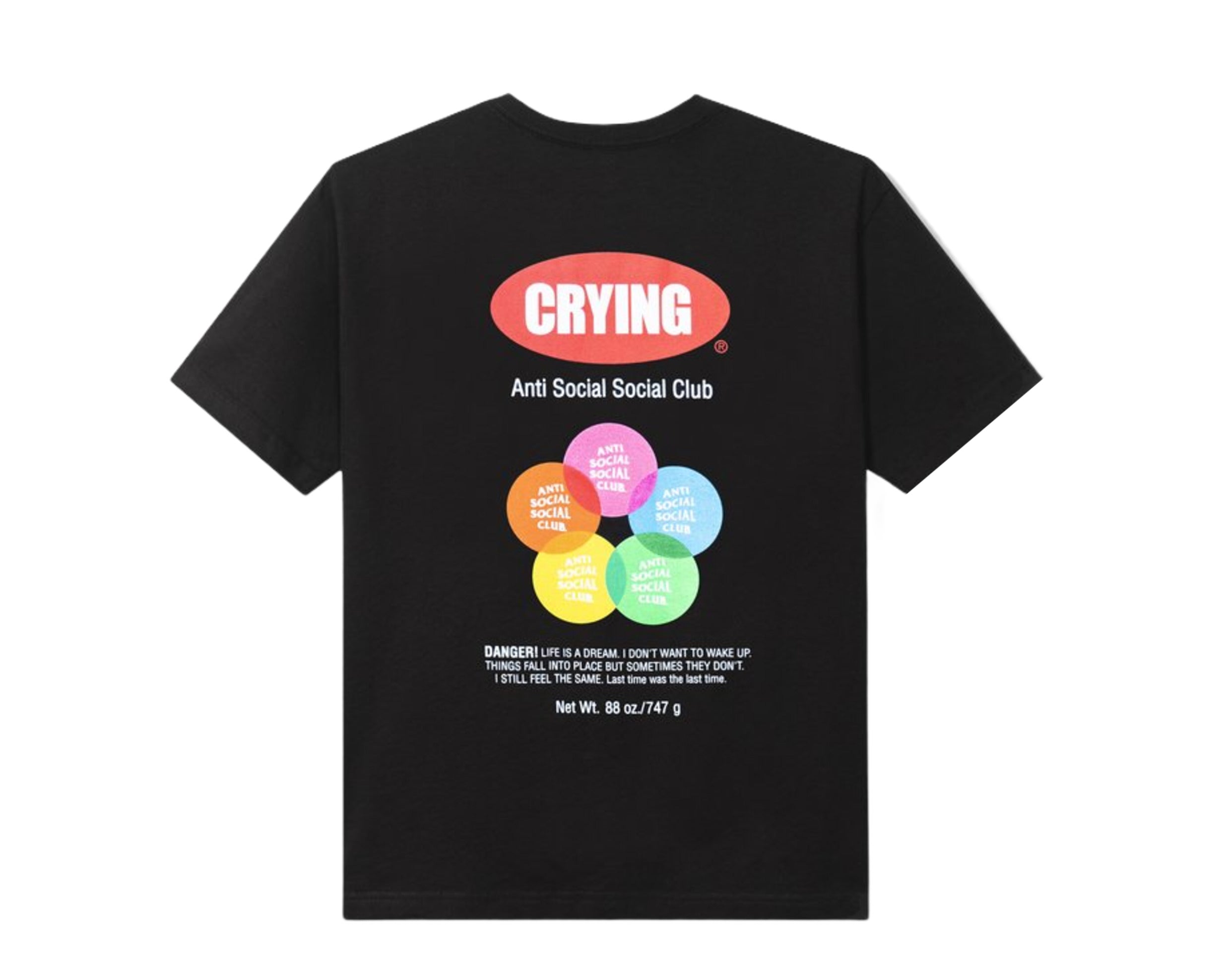 Anti Social Social Club Toy With Me Black Tee