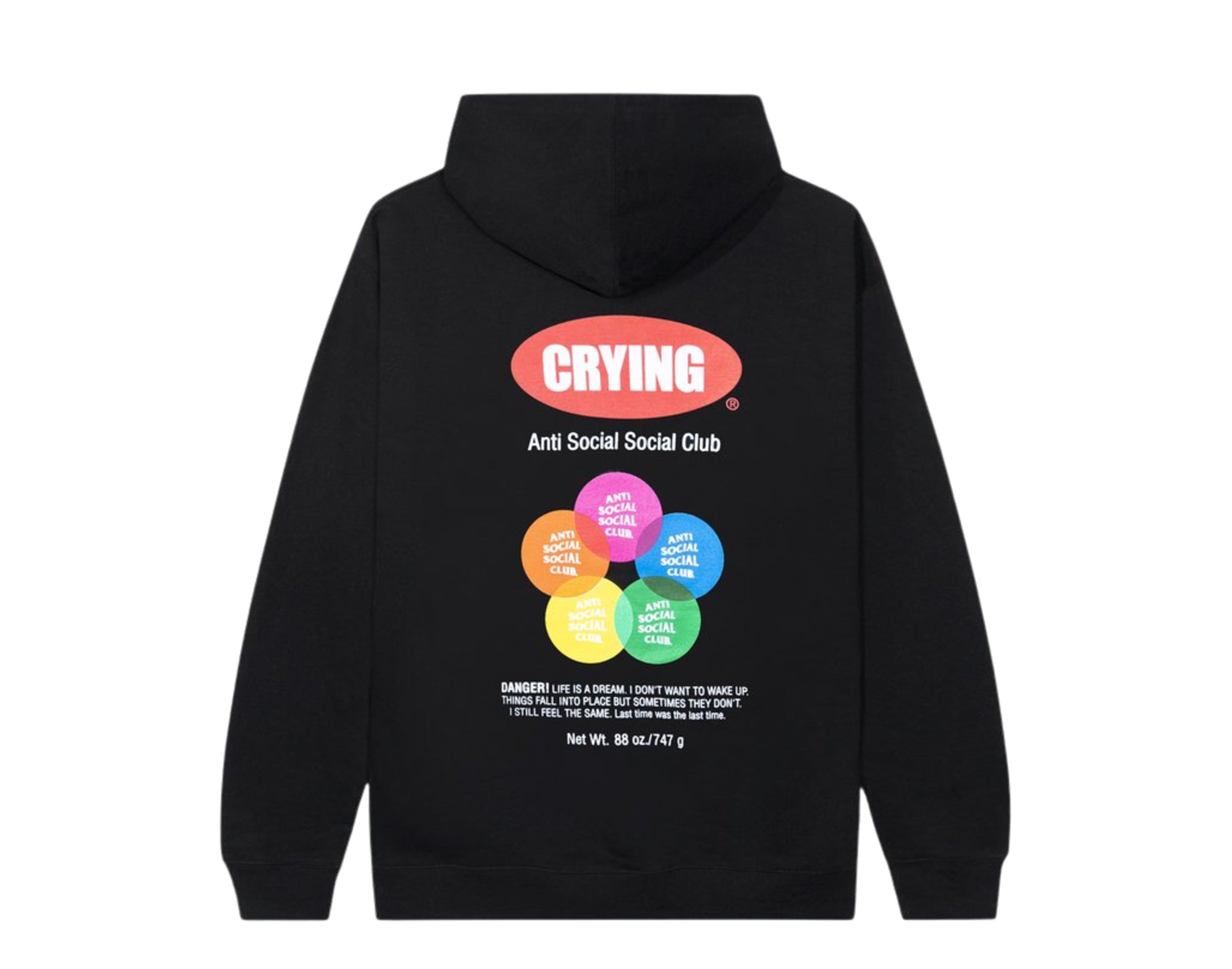 Anti Social Social Club Toy With Me Black Hoodie