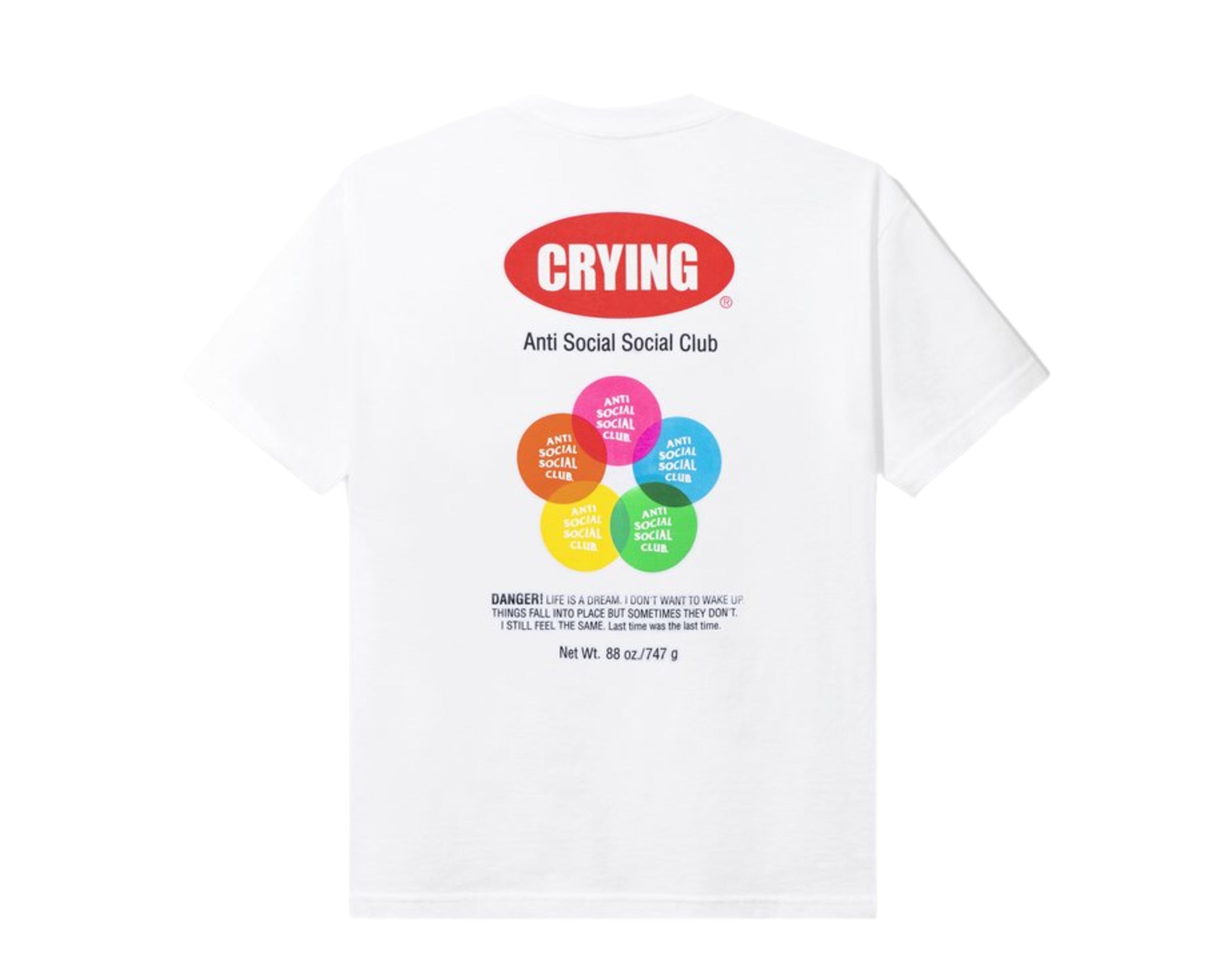 Anti Social Social Club Toy With Me White Tee