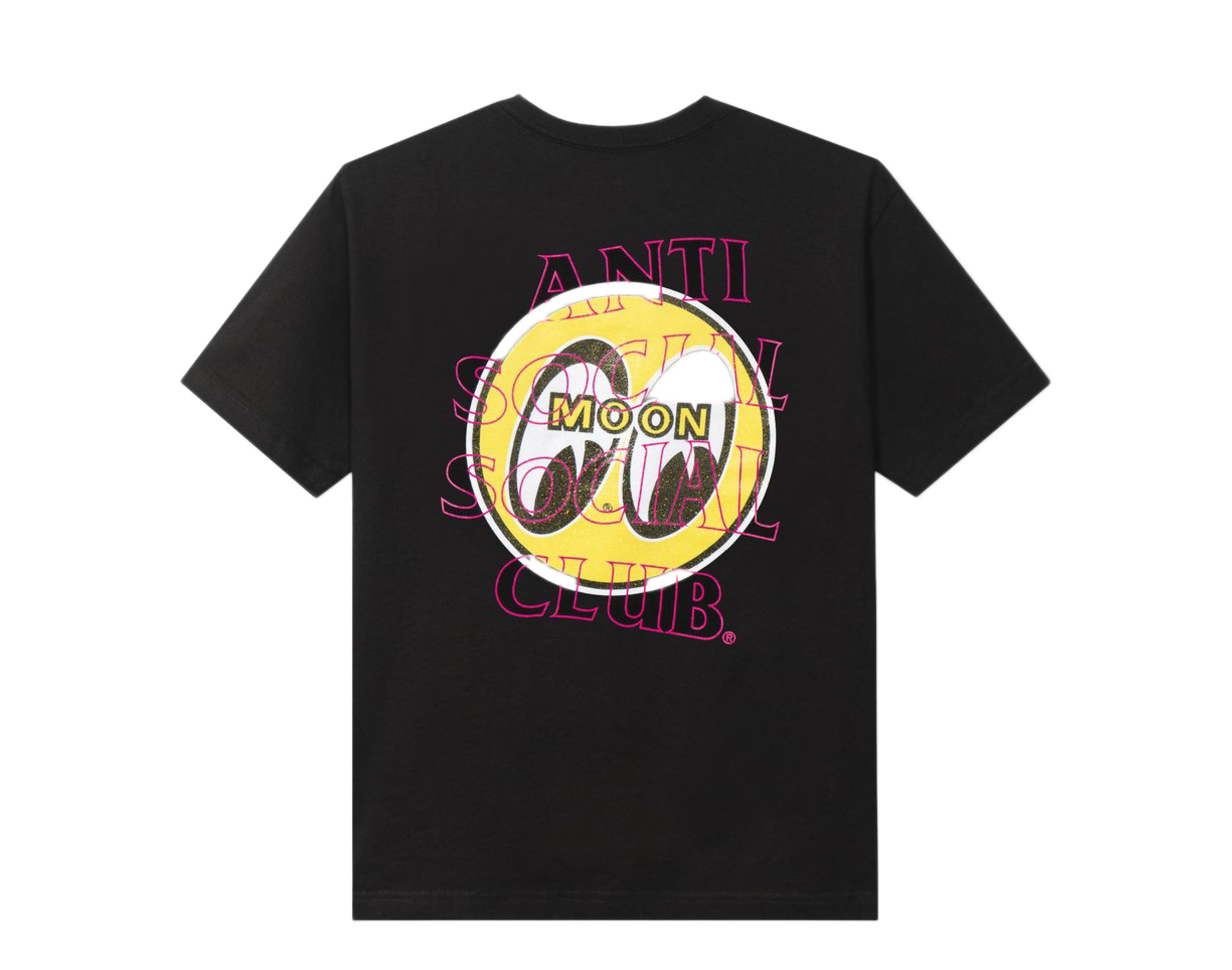 Anti Social Social Club X Mooneyes Glitter Crossfire Black Tee