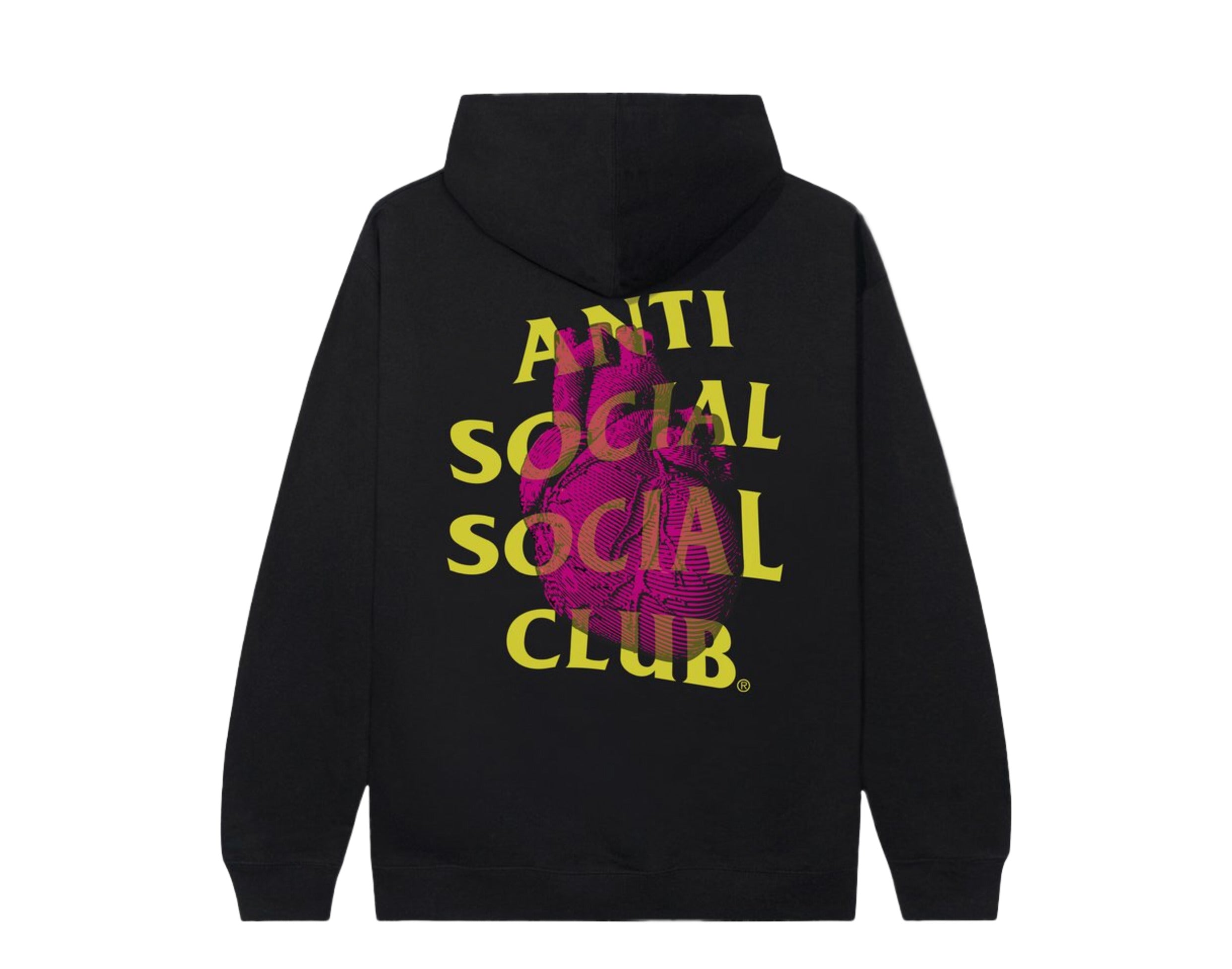 Anti Social Social Club Pulse Check Black Hoodie