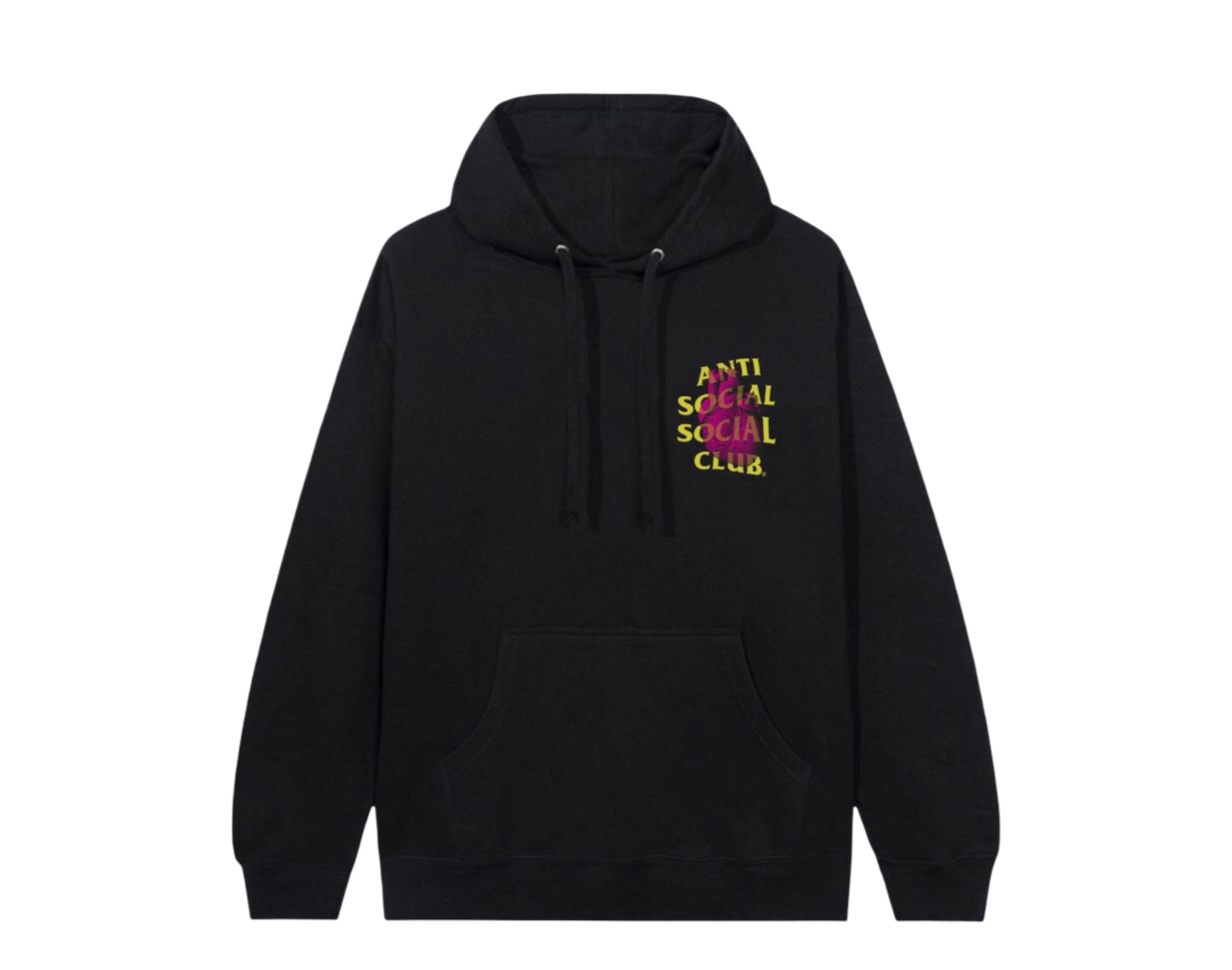 Anti Social Social Club Pulse Check Black Hoodie