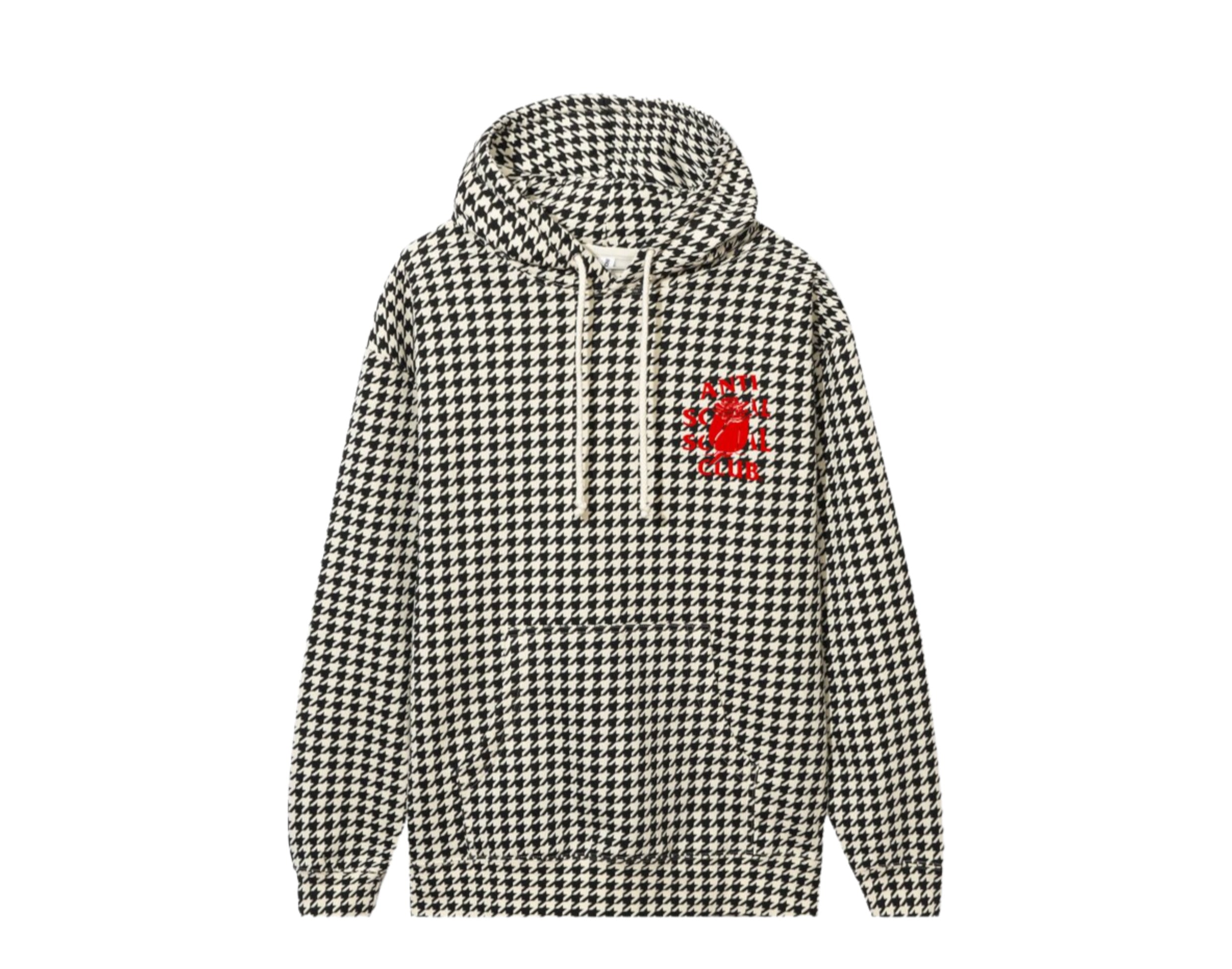 Anti Social Social Club Rose Mary Houndstooth Hoodie