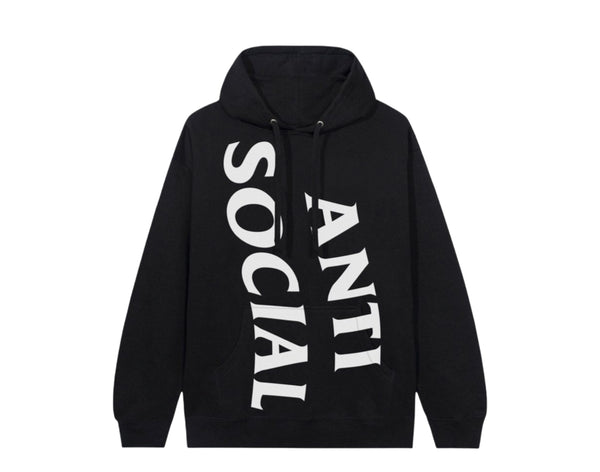 Anti Social Social Club Vertical Horizon Black Hoodie