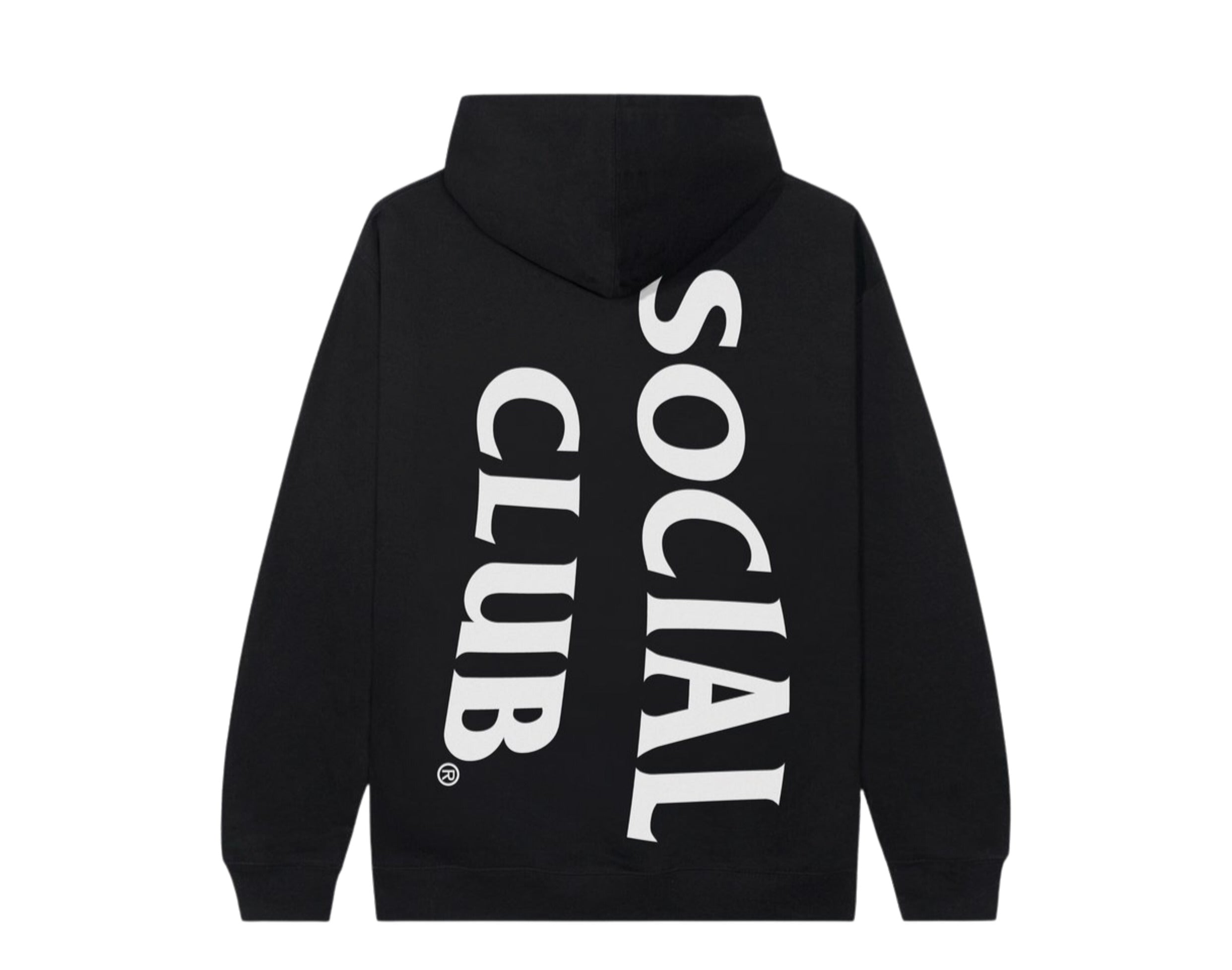 Anti Social Social Club Vertical Horizon Black Hoodie