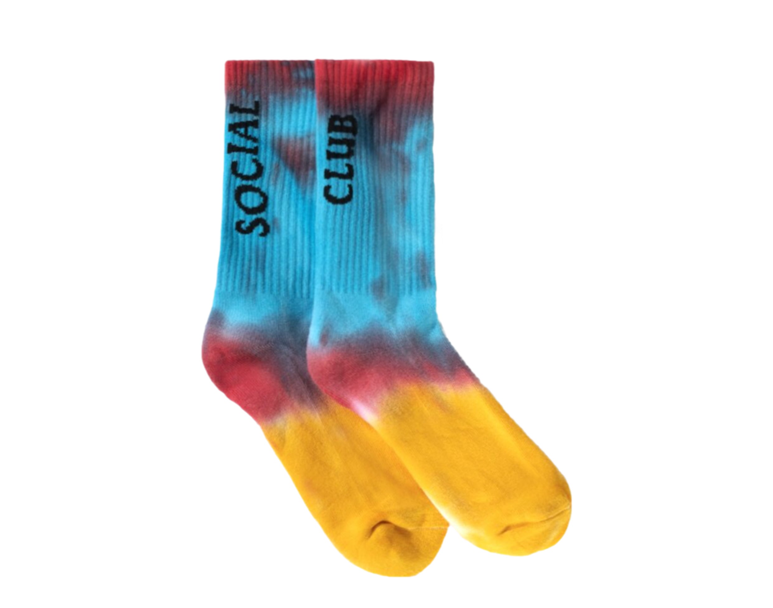 Anti Social Social Club Melted Hearts Rainbow Socks