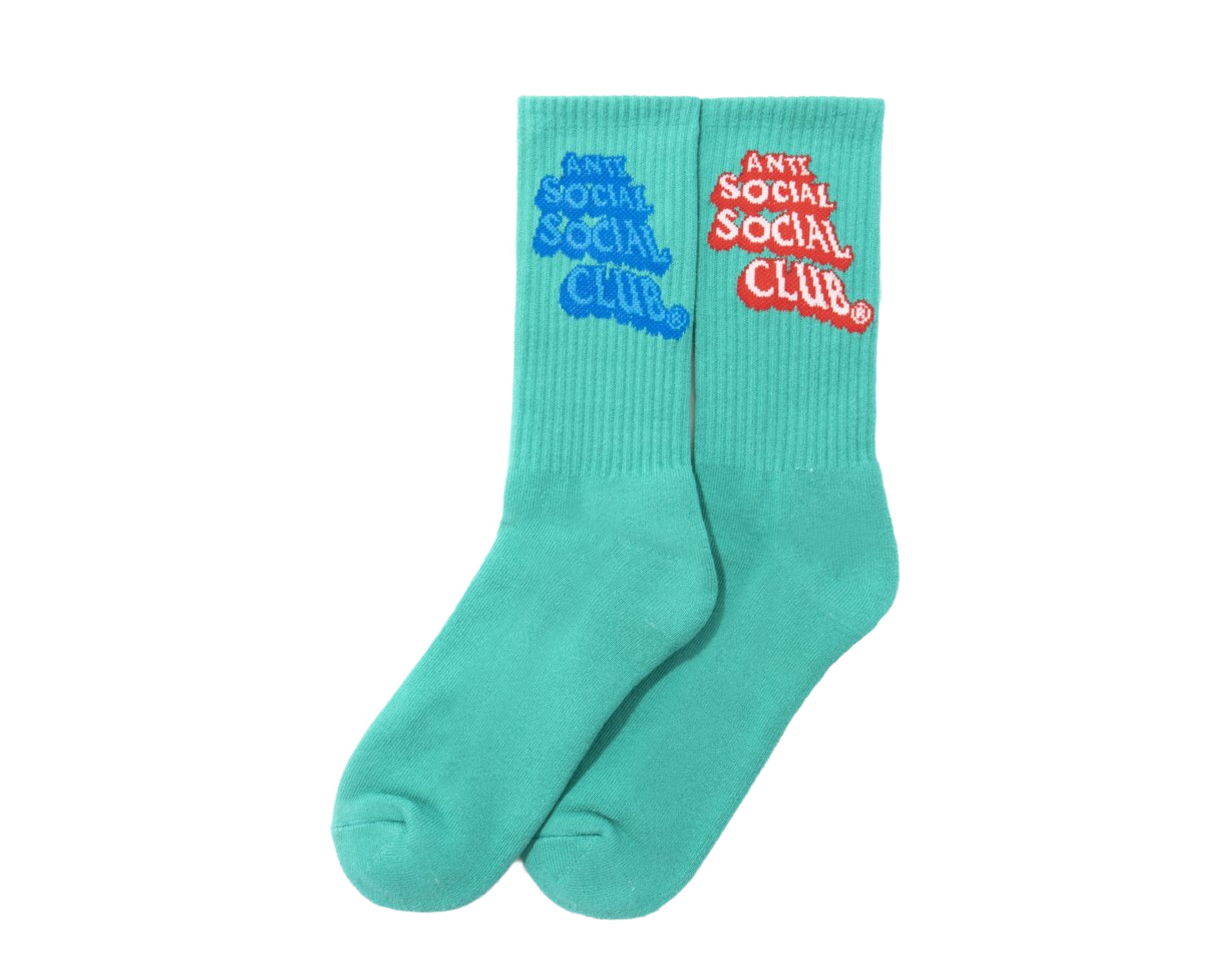 Anti Social Social Club Pop Up Green Socks